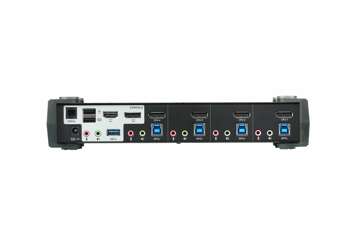 ATEN CS1924M-AT-G commutateur écran, clavier et souris Noir
