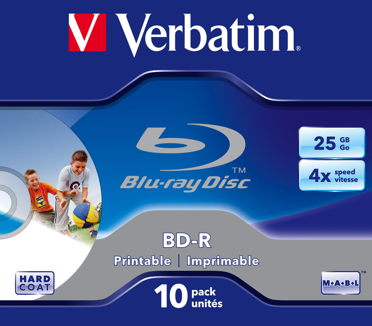 BD-R/4x25GB Single Layer JC PK10