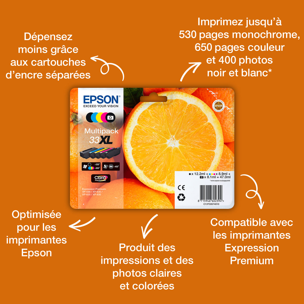 Ink/33 Oranges 4.5ml PBK SEC