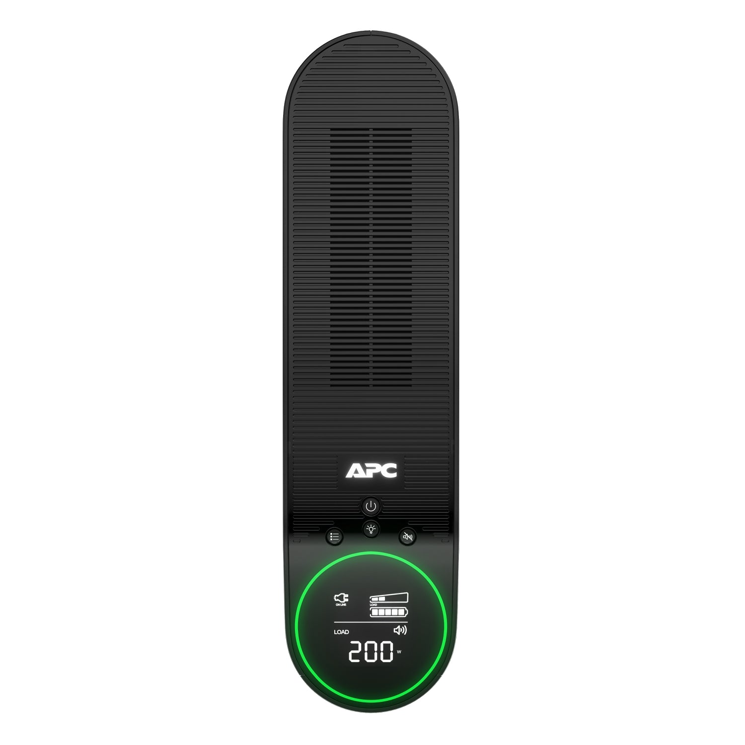 APC Back-UPS Pro UPS tower RGB lights AC 230V 1320Watt 2200VA 1-phase output connectors 6 Black midnight