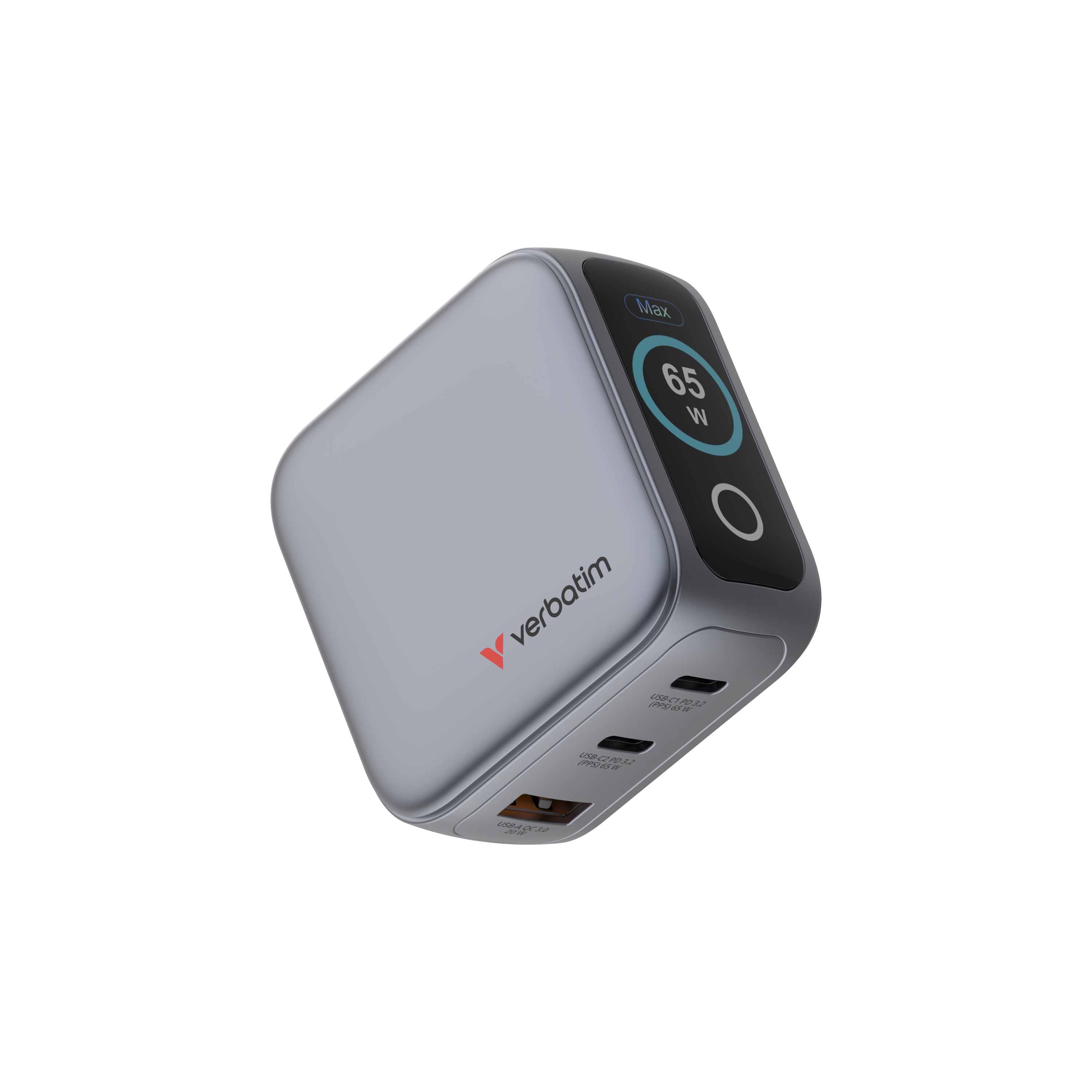 Mini GaN Charger 65W with Display