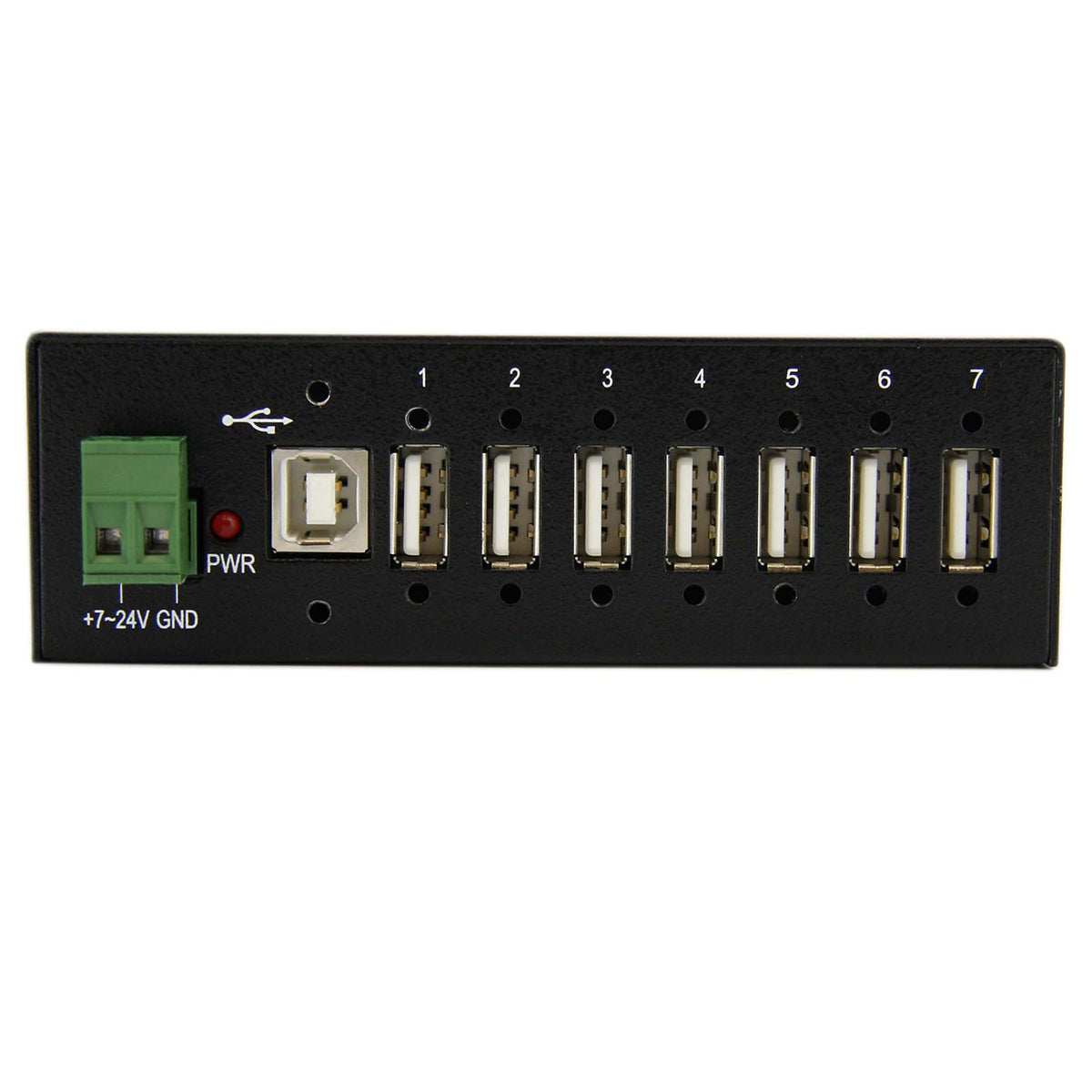 Mountable Industrial 7 Port USB Hub