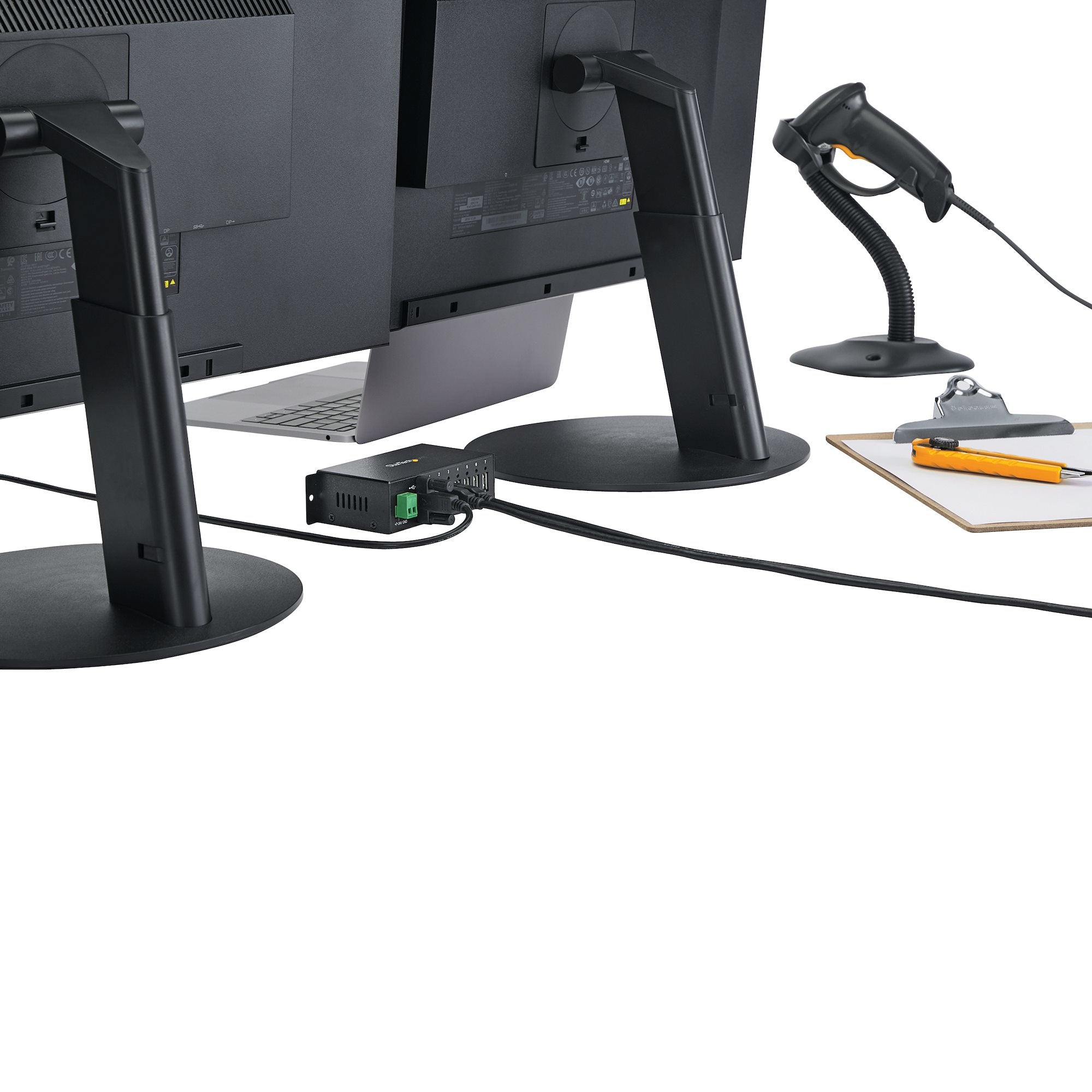 Mountable Industrial 7 Port USB Hub