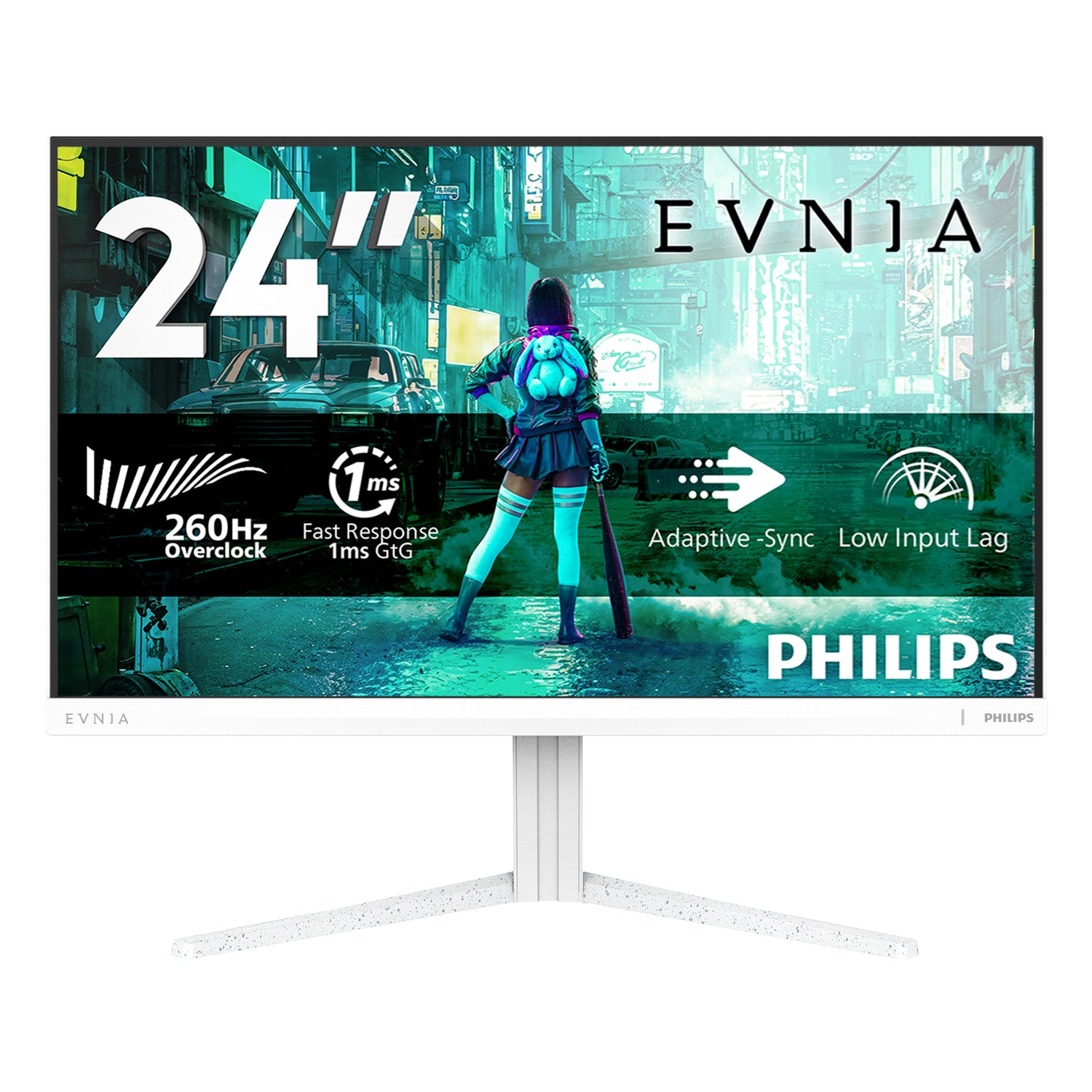 PHILIPS 24M2N3201PL/00 23.8p IPS FHD 260Hz 300cd/m2 1ms HDMI2.1 DP