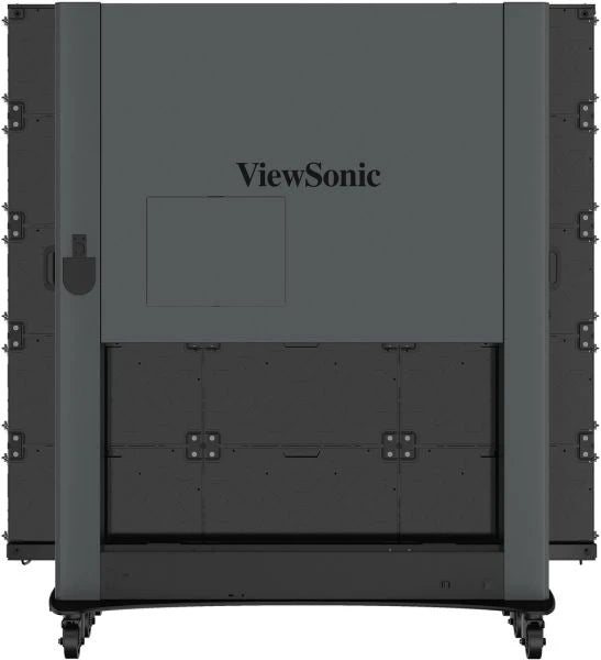 VIEWSONIC 138in Direct View LED Display,1920x1080P,14Bit,Refresh Rate 3840Hz,Pixel Pitch1.5mm,Hdmi Input&Output,Motorized up-down Trolley Cart,Copper wire,GOB  Black