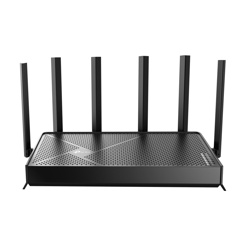 TP-LINK BE6500 Dual-Band Wi-Fi 7 Router 688Mbps at 2.4GHz + 5764Mbps at 5GHz 6xAntennas 2.0 GHz Quad-Core CPU 1x2.5Gbps WAN port