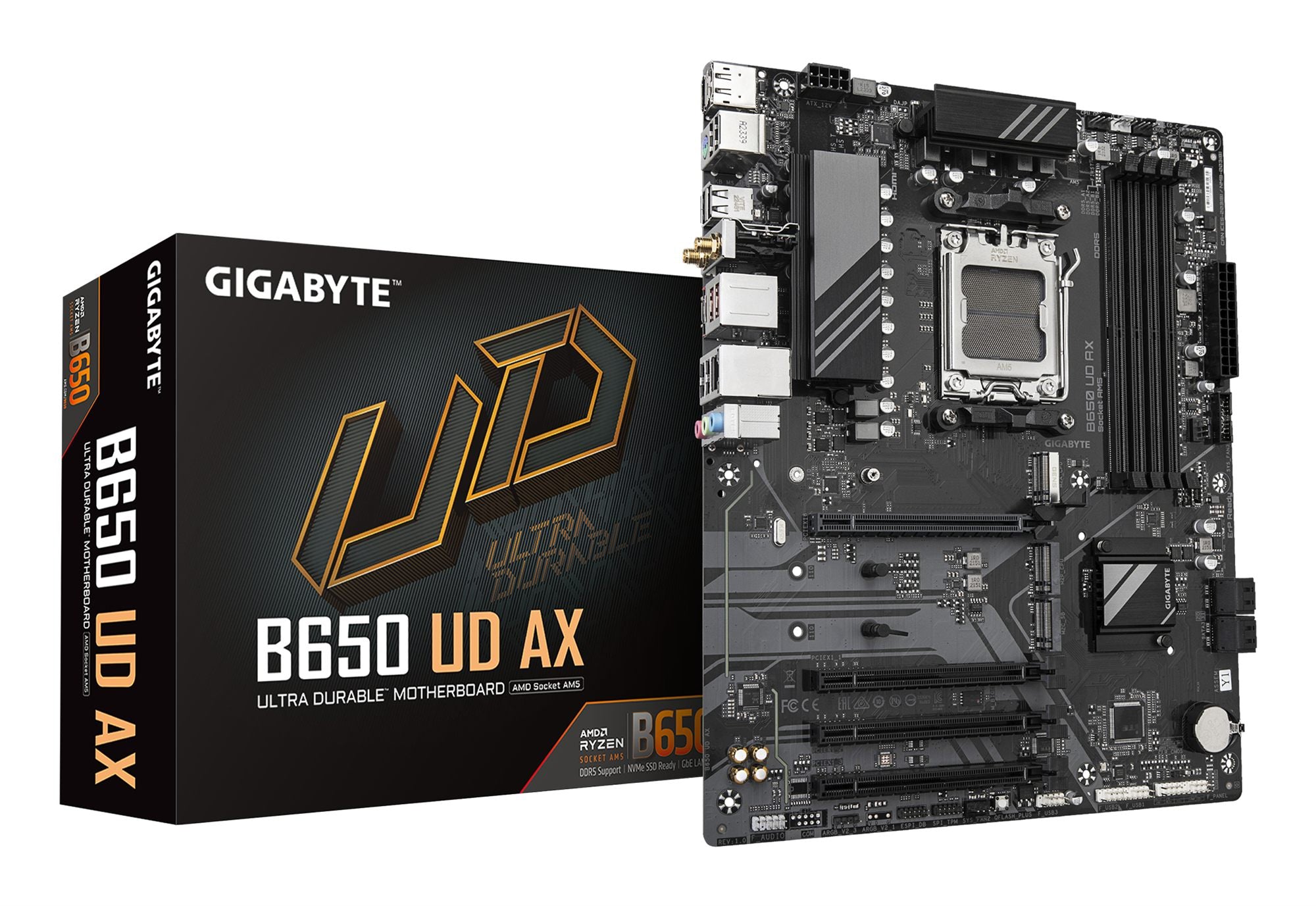 GIGABYTE B650 UD AX carte mere AMD B650 Emplacement AM5 ATX