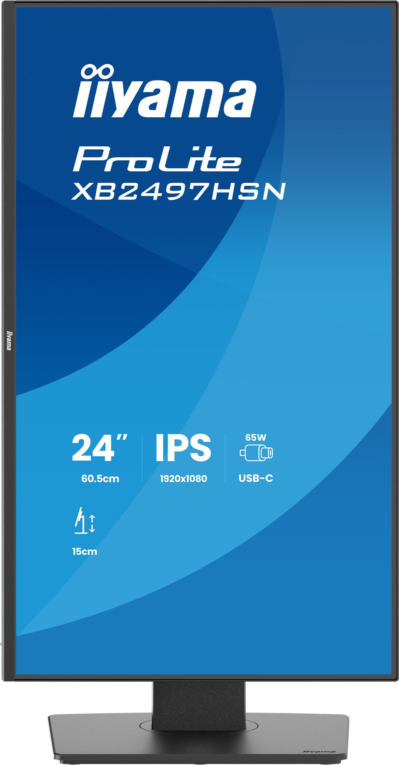 XB2497HSN-B1 24" FHD+USB-C Dock+LAN