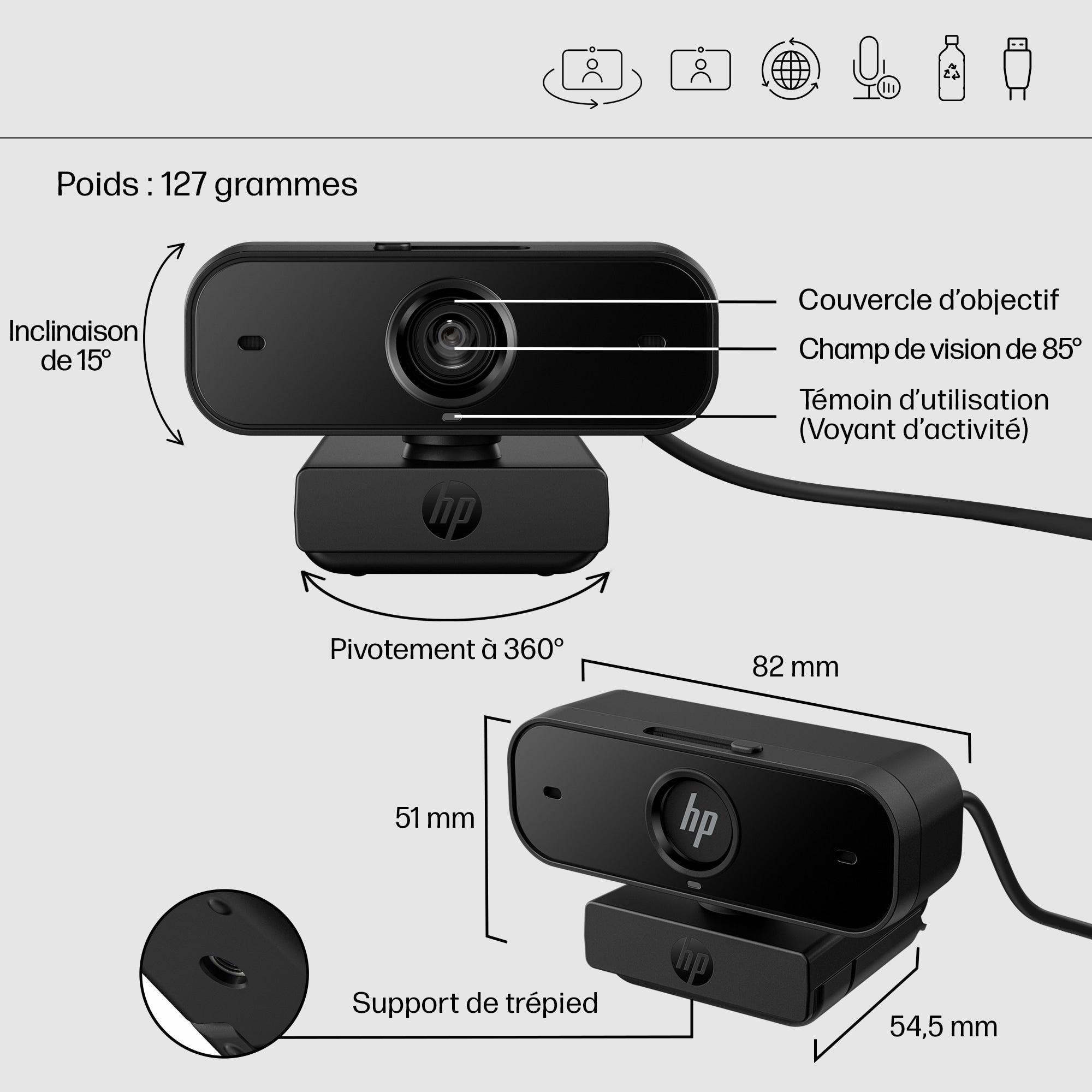 HP 435 FHD Webcam EMEA