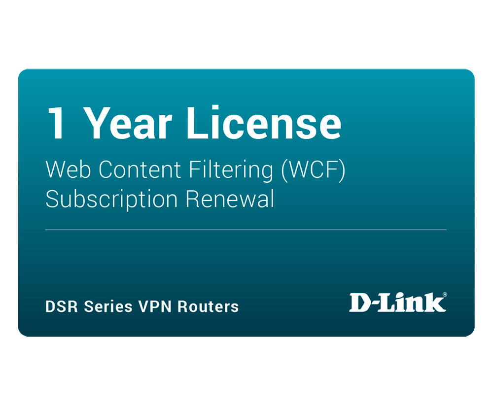 D-LINK 1year Licence Dynamic Web Content Filtering