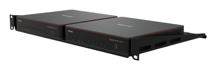 Biamp Tesira 1 RU Rack Shelf for FORTE X Devio SCX and CONNECT Audio Mount
