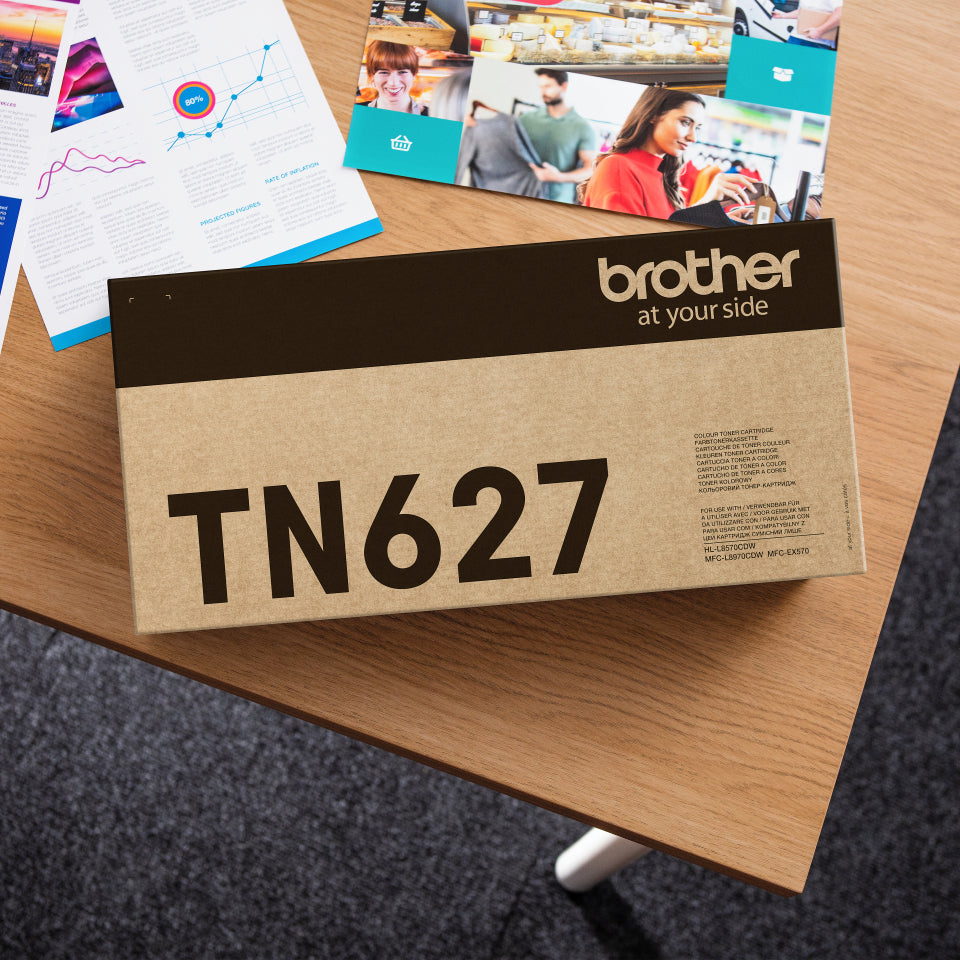 BROTHER TN-627Y UHY Yellow Toner Cartridge 10K