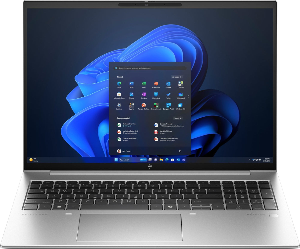 HP EliteBook 860 G11 Intel Core Ultra 5 125U 16p WUXGA AG LED UWVA 16Go DDR5 512Go SSD Webcam ax6G+BT 3C FPS W11P 3/3/0 SmartBuy