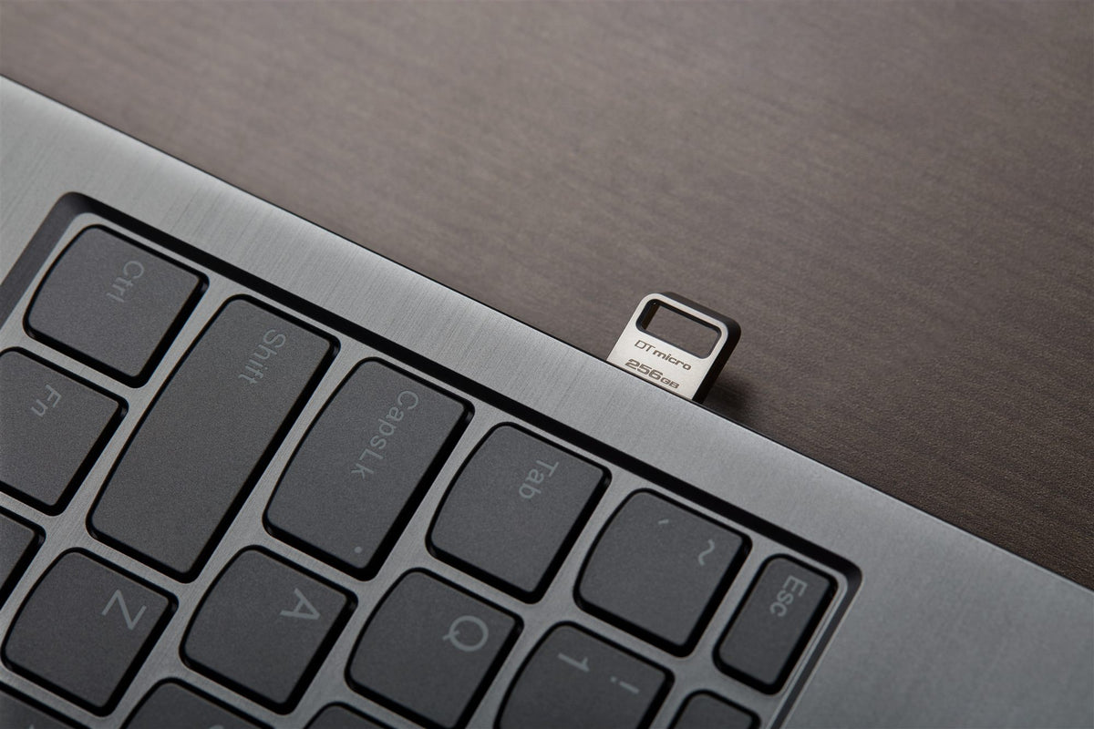 KINGSTON 256Go DataTraveler Micro 200MB/s Metal USB 3.2 Gen 1