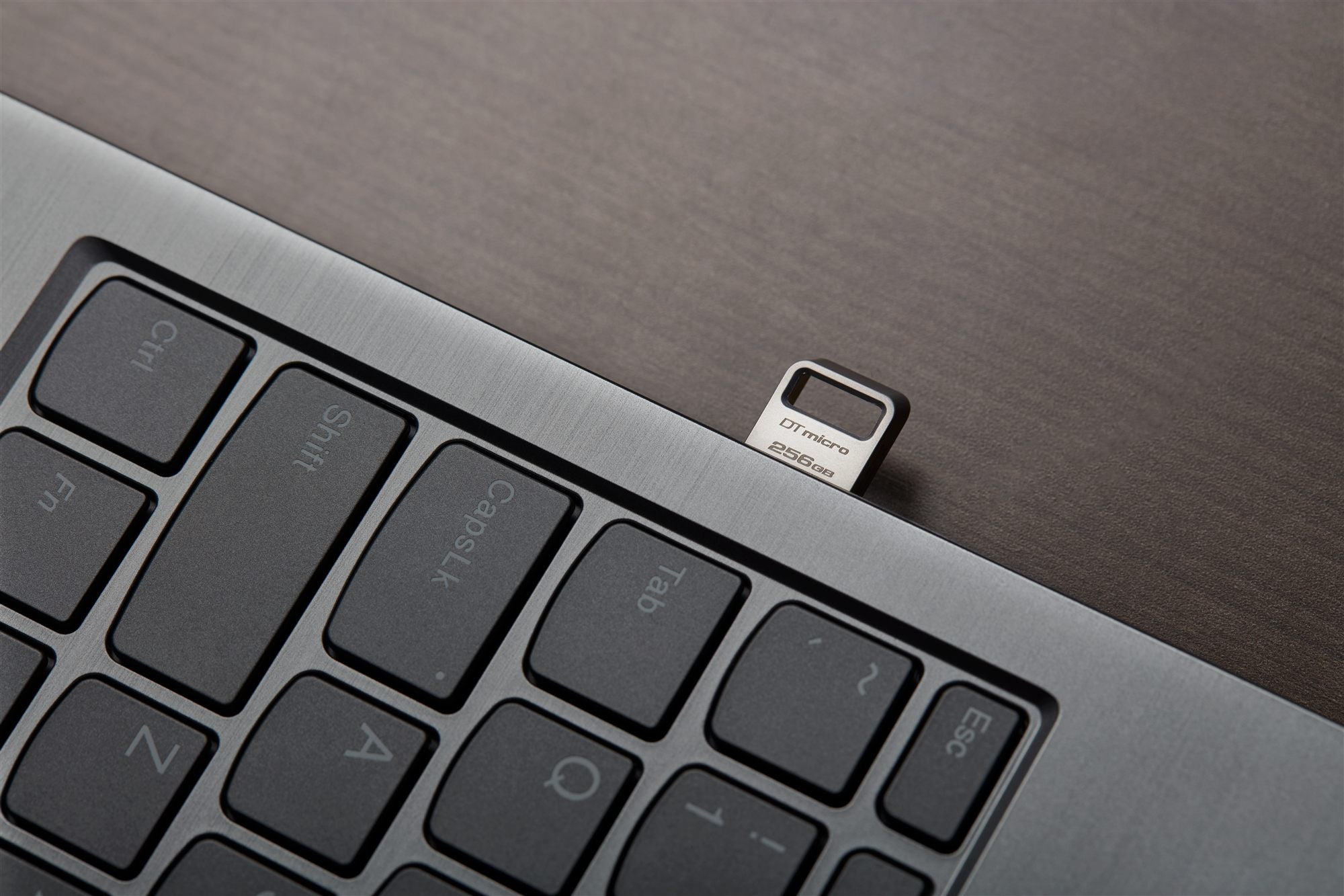 KINGSTON 256Go DataTraveler Micro 200MB/s Metal USB 3.2 Gen 1