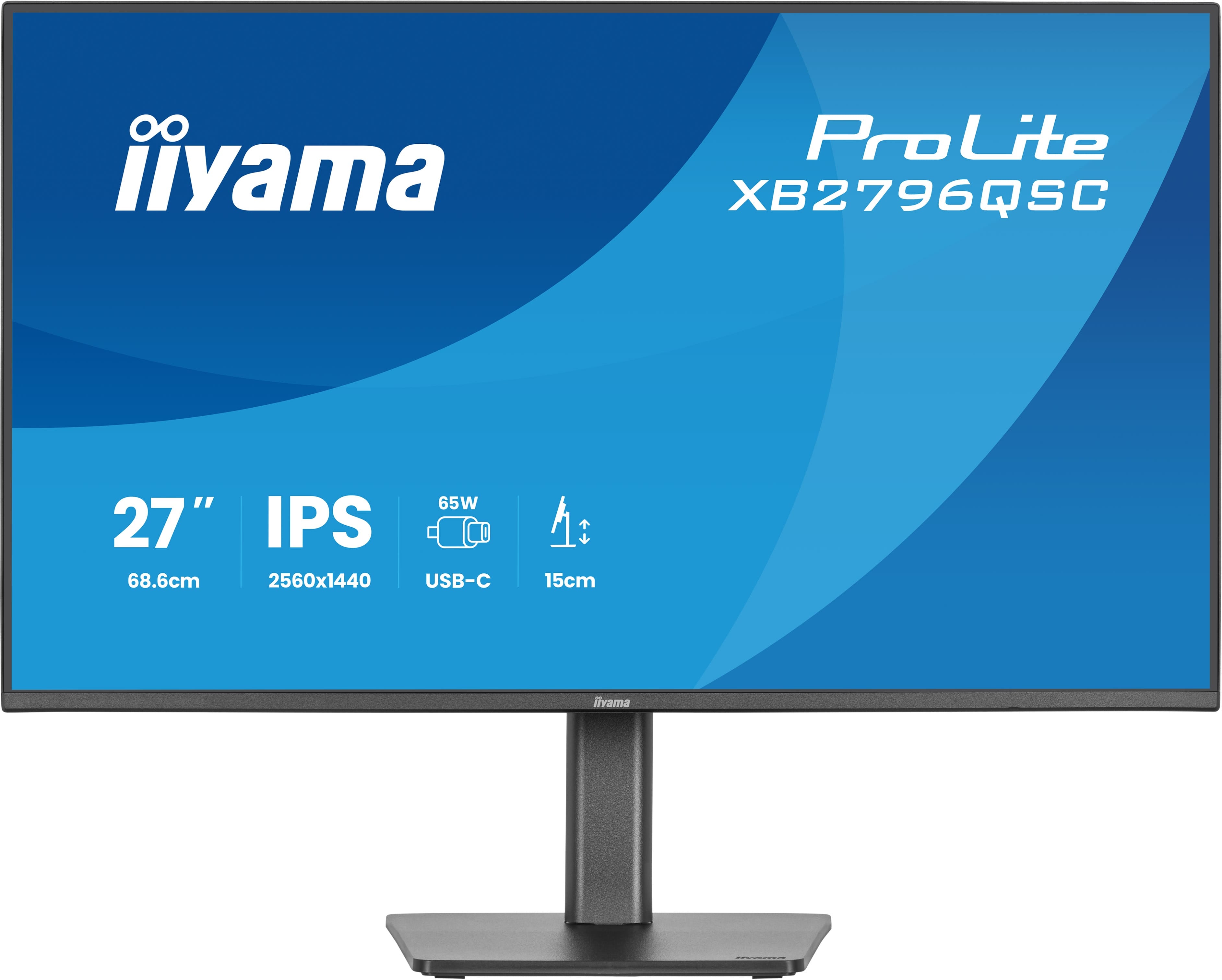 XB2796QSC-B1 27"W LCD Business QHD IPS