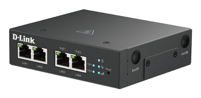 D-LINK 4G Multi-Connect PoE Modem 4x Fast Ethernet incl. 2x PoE 802.3at port