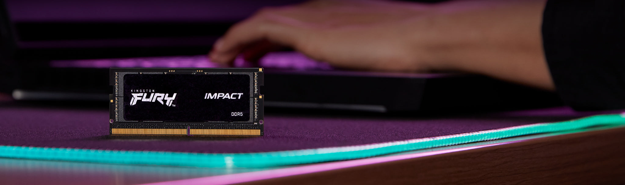 KINGSTON FURY Impact 16Go 6400MT/s DDR5 CL38 SODIMM XMP
