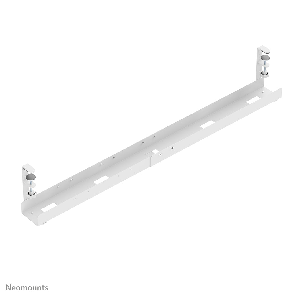 NEOMOUNTS Cable Management Tray max 5kg. clamp-on design universal white
