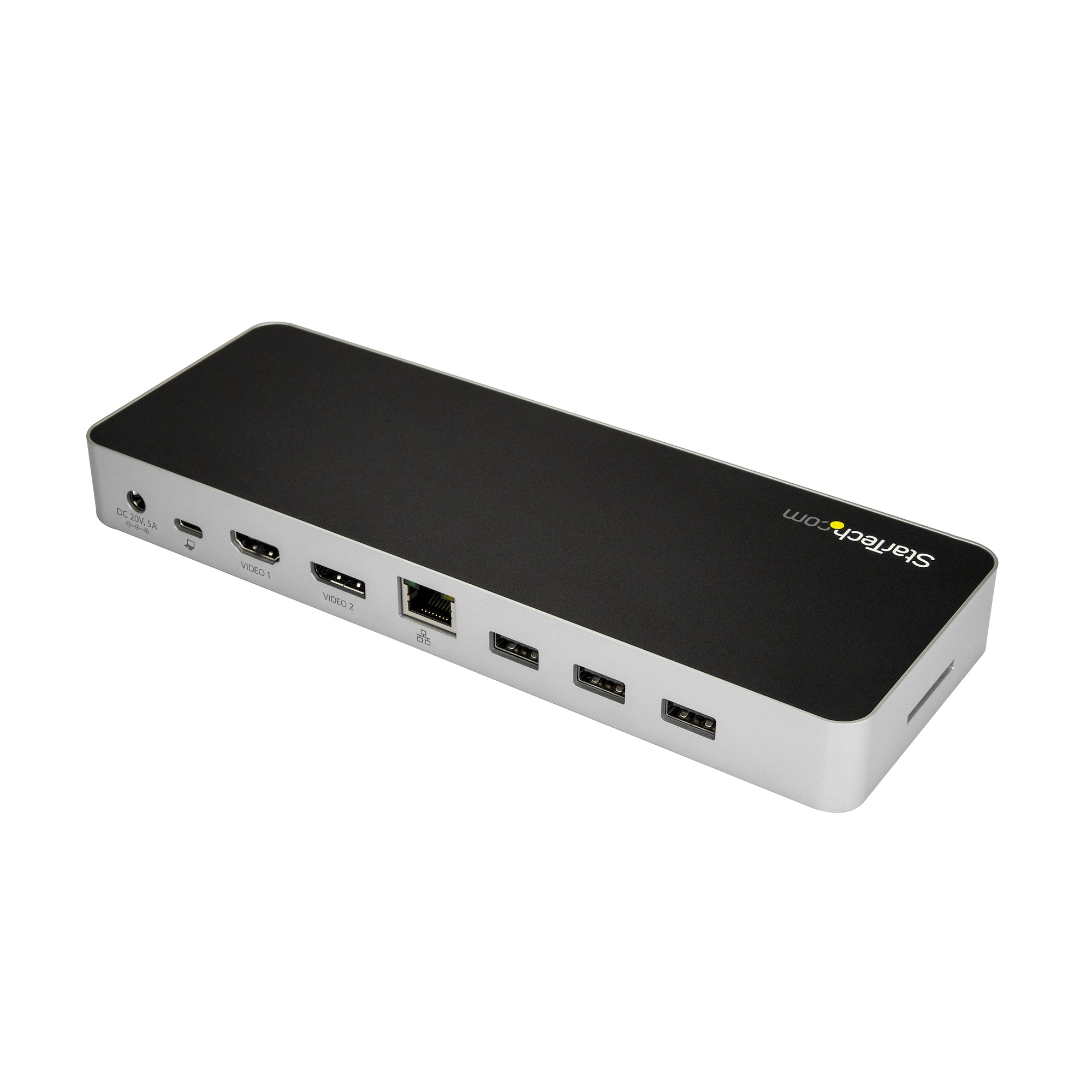 Dual Monitor USB C Dock - 60W PD - SD