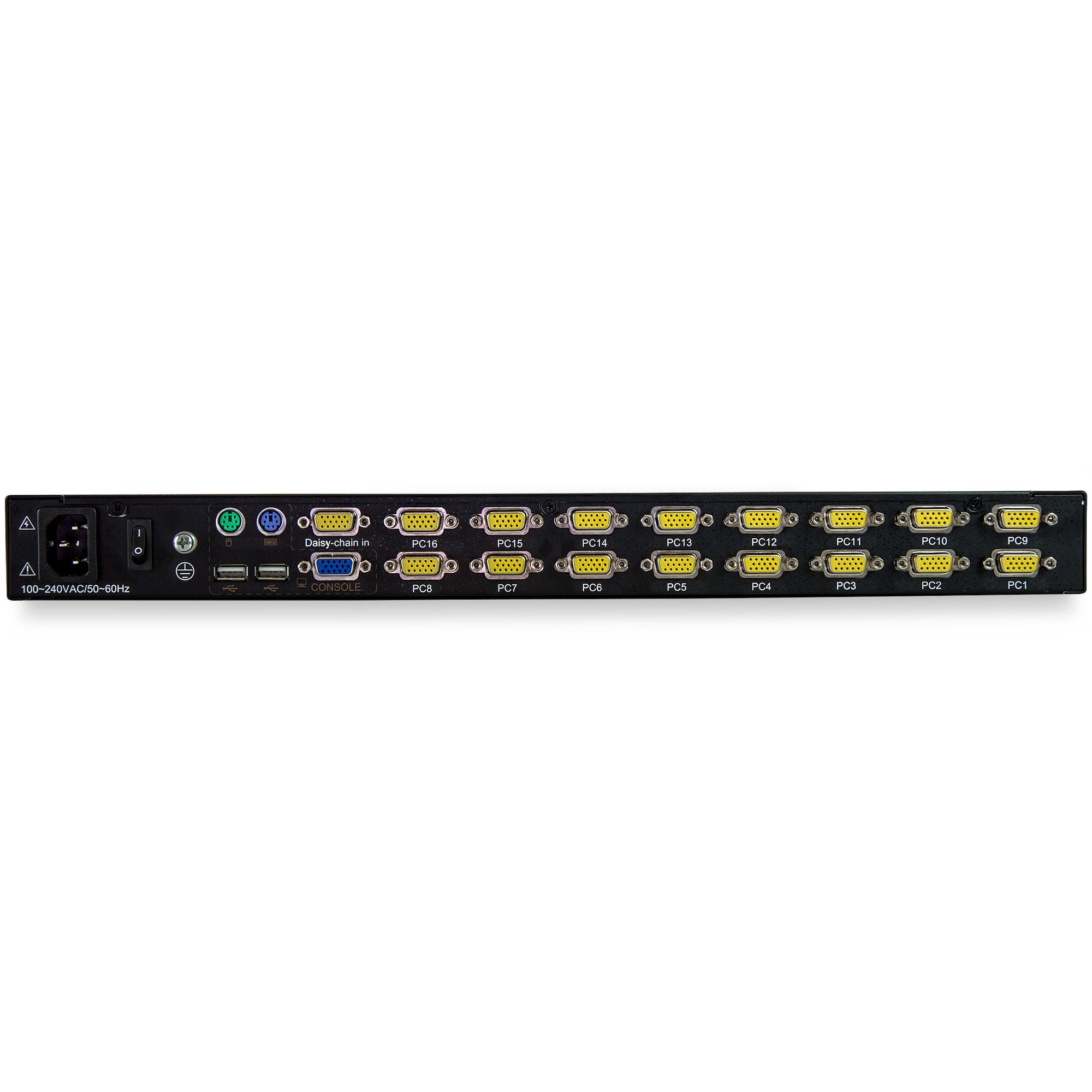 Rack KVM Console - 16 Port VGA - 17 LCD