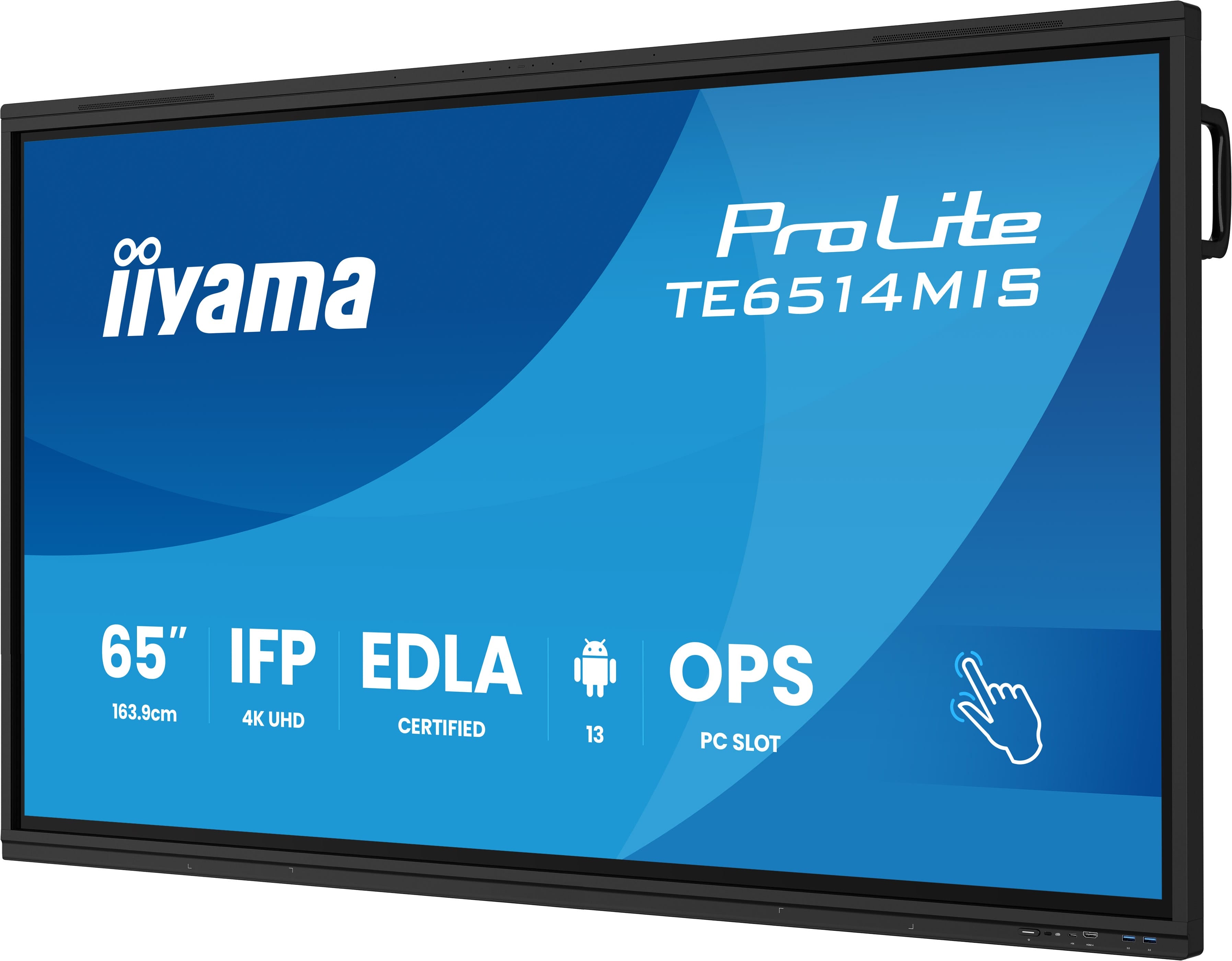 IIYAMA- Ecran tactile interactif 65" 4K TE6514MIS-B2AG