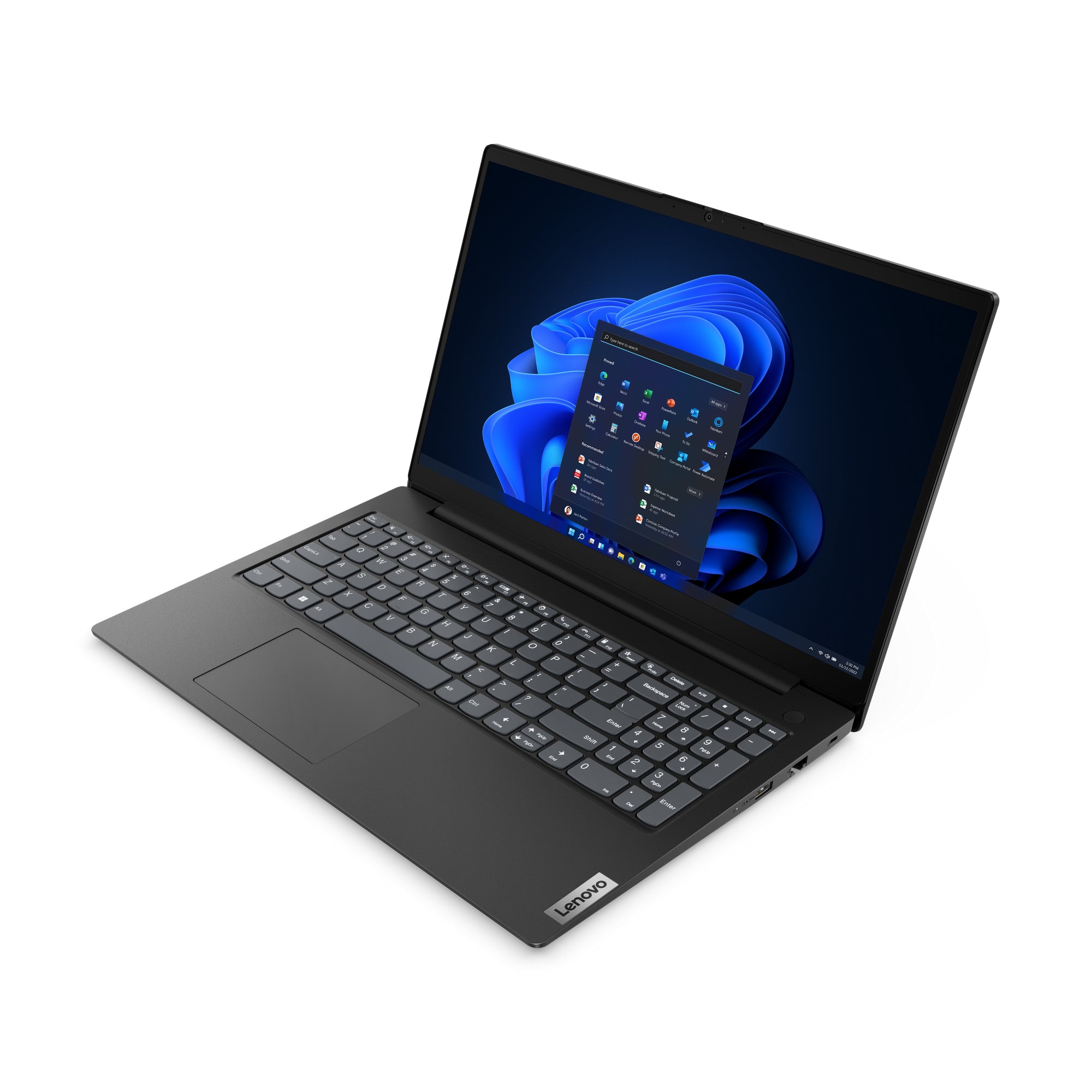 Lenovo V15 G4 AMN, AMD Ryzen™ 5 7520U (2,80 GHz, 2 MB), 15,6 1920 x 1080 Non-Touch, Windows 11 Pro (64 Bit), 8.0GB, 1x256GB SSD M.2 2242 PCIe Gen4 TLC, Business