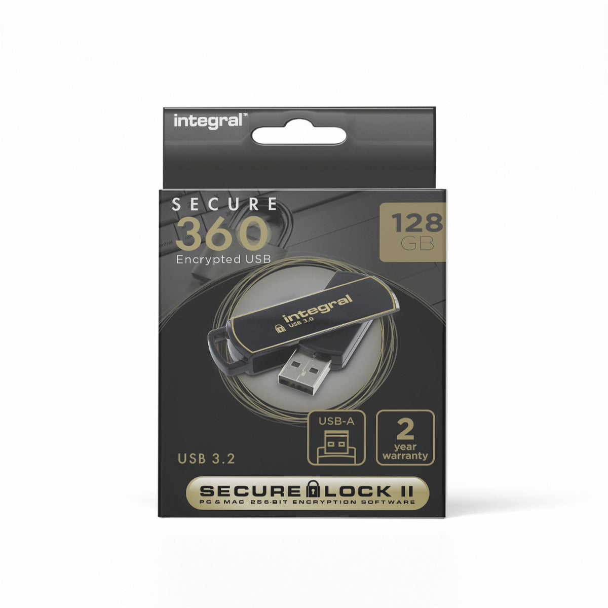 128GB SECURE 360 ENCRYPTED USB 3.4