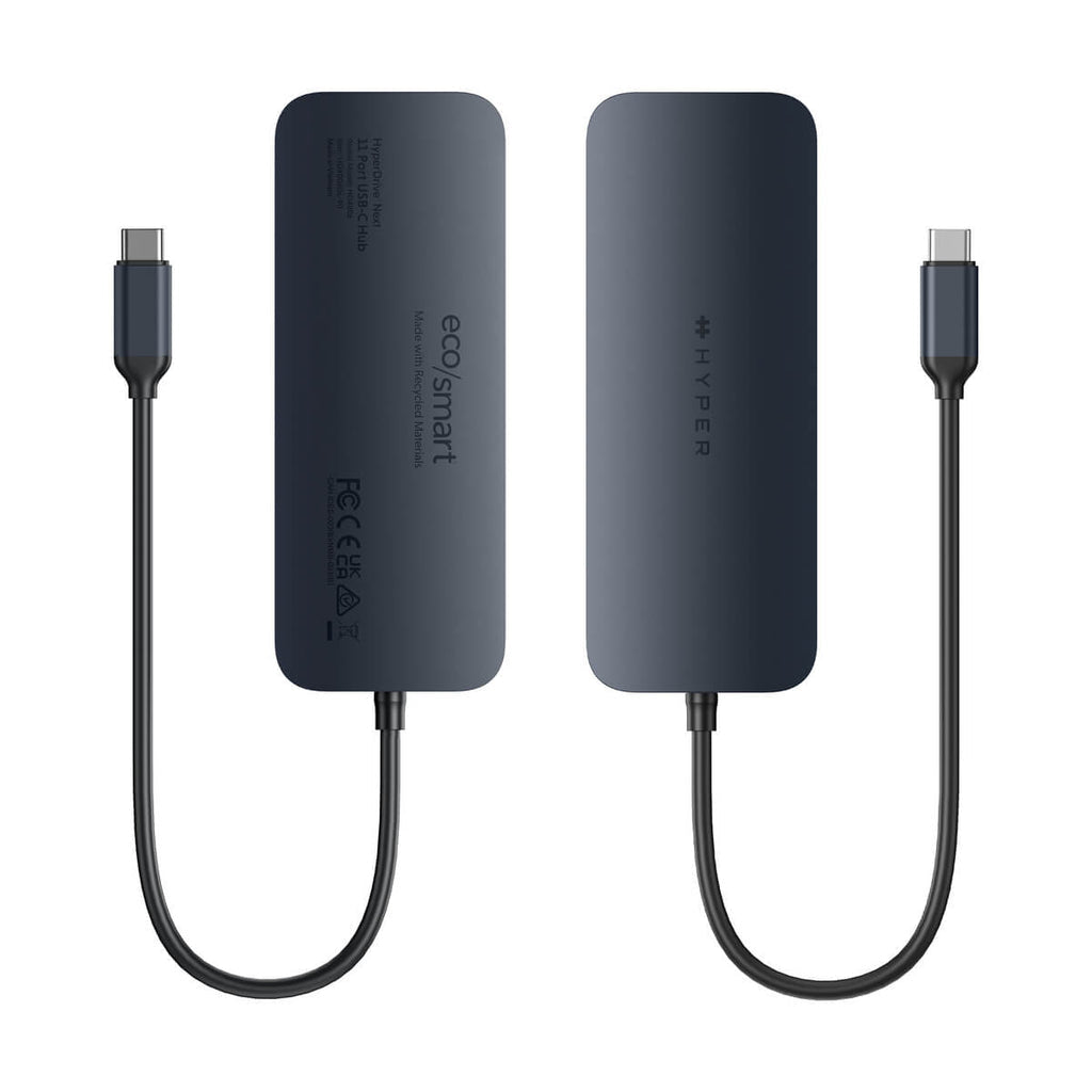 TARGUS HyperDrive EcoSmart Gen.2 Dual HDMI USB-C 11-in-1 Hub w 140 W PD3.1 Pass-Thru - For MST enabled devices