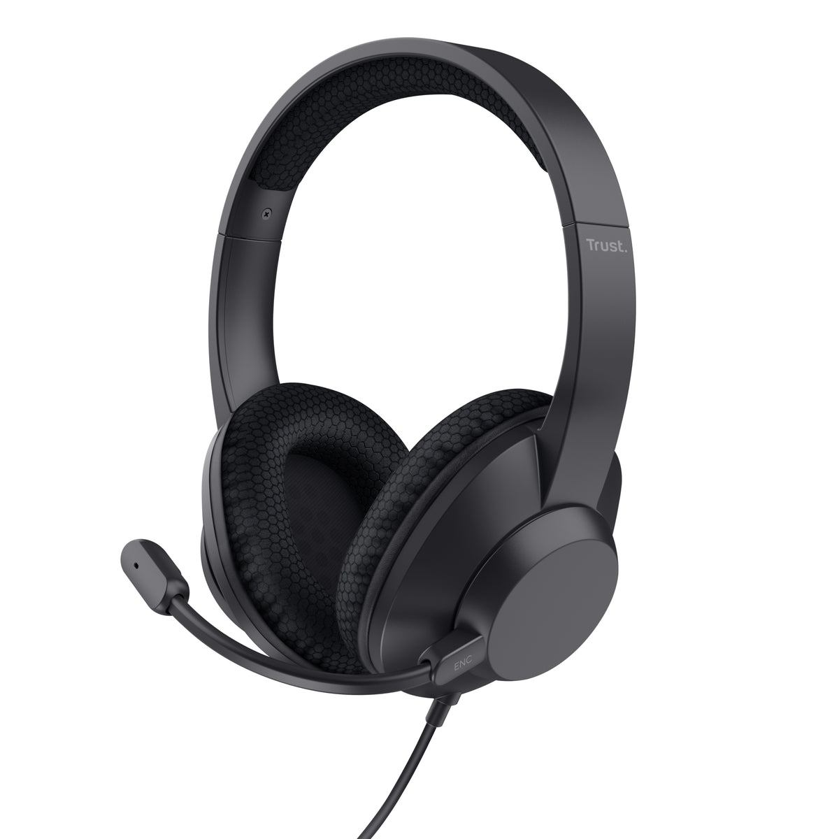 TRUST Casque-micro AYDA MAX ENC pour ordinateur USB