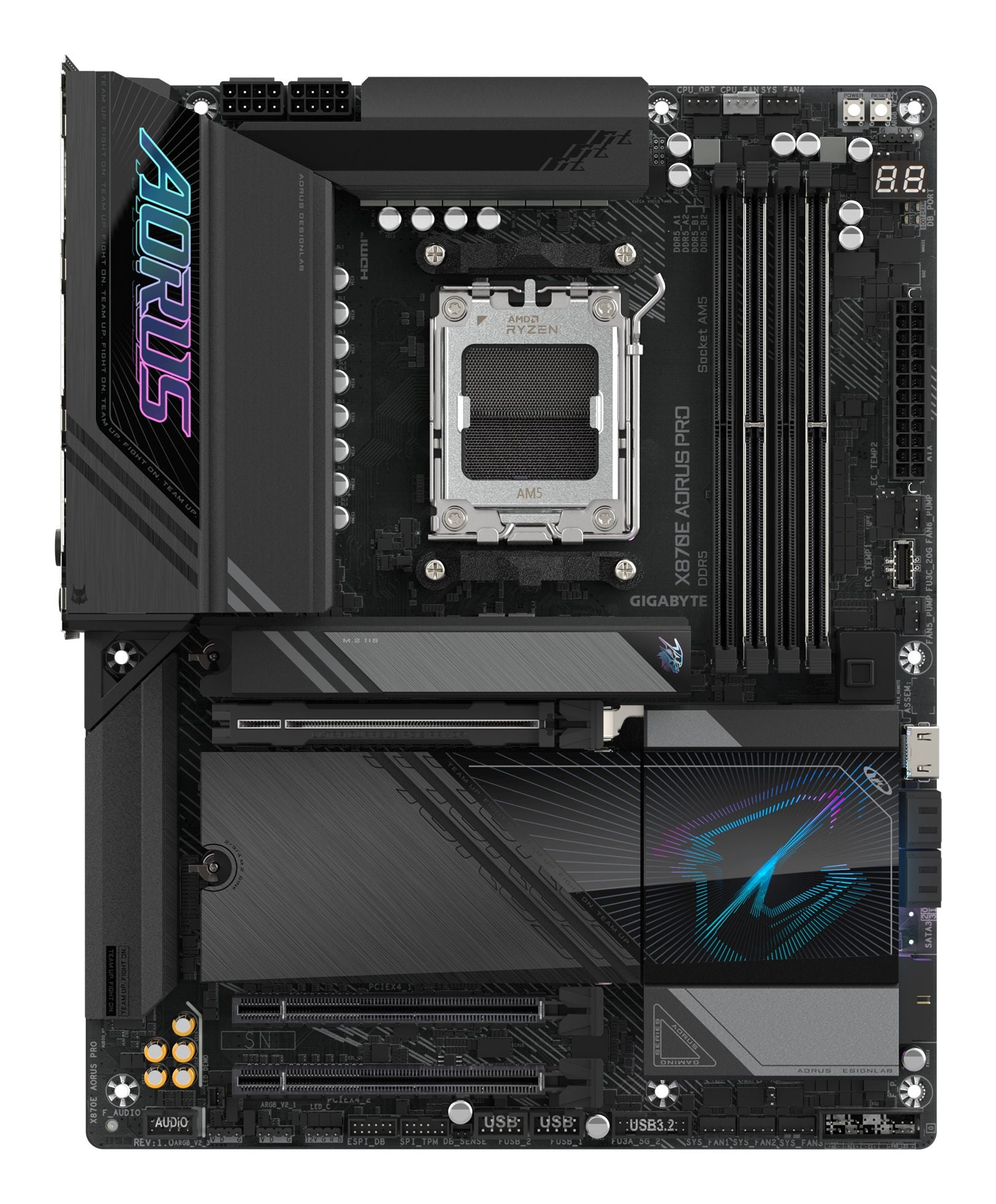 GIGABYTE X870E AORUS PRO carte mere AMD X870E Emplacement AM5 ATX