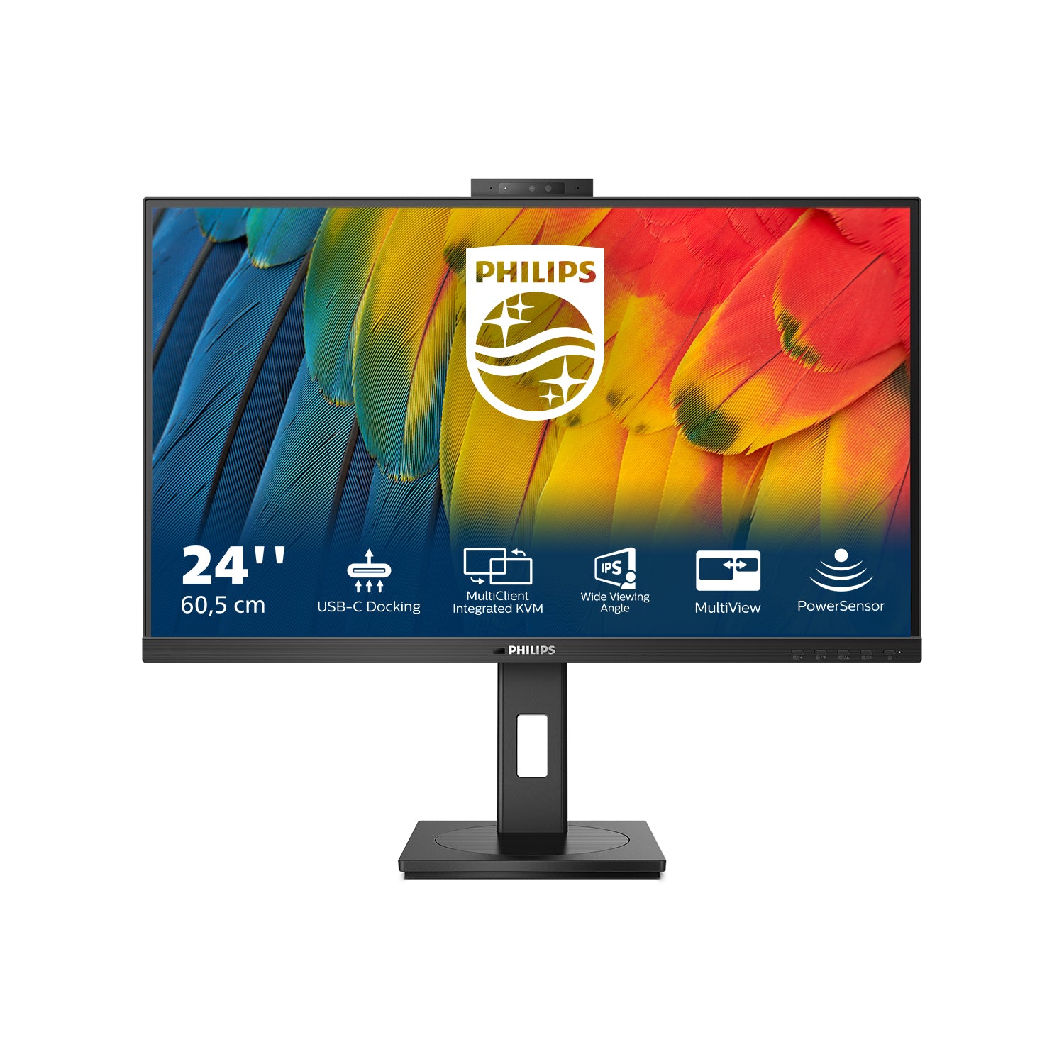 PHILIPS 24B1U5301H 24p 5000 series LCD TFT HDMI DP USB-C