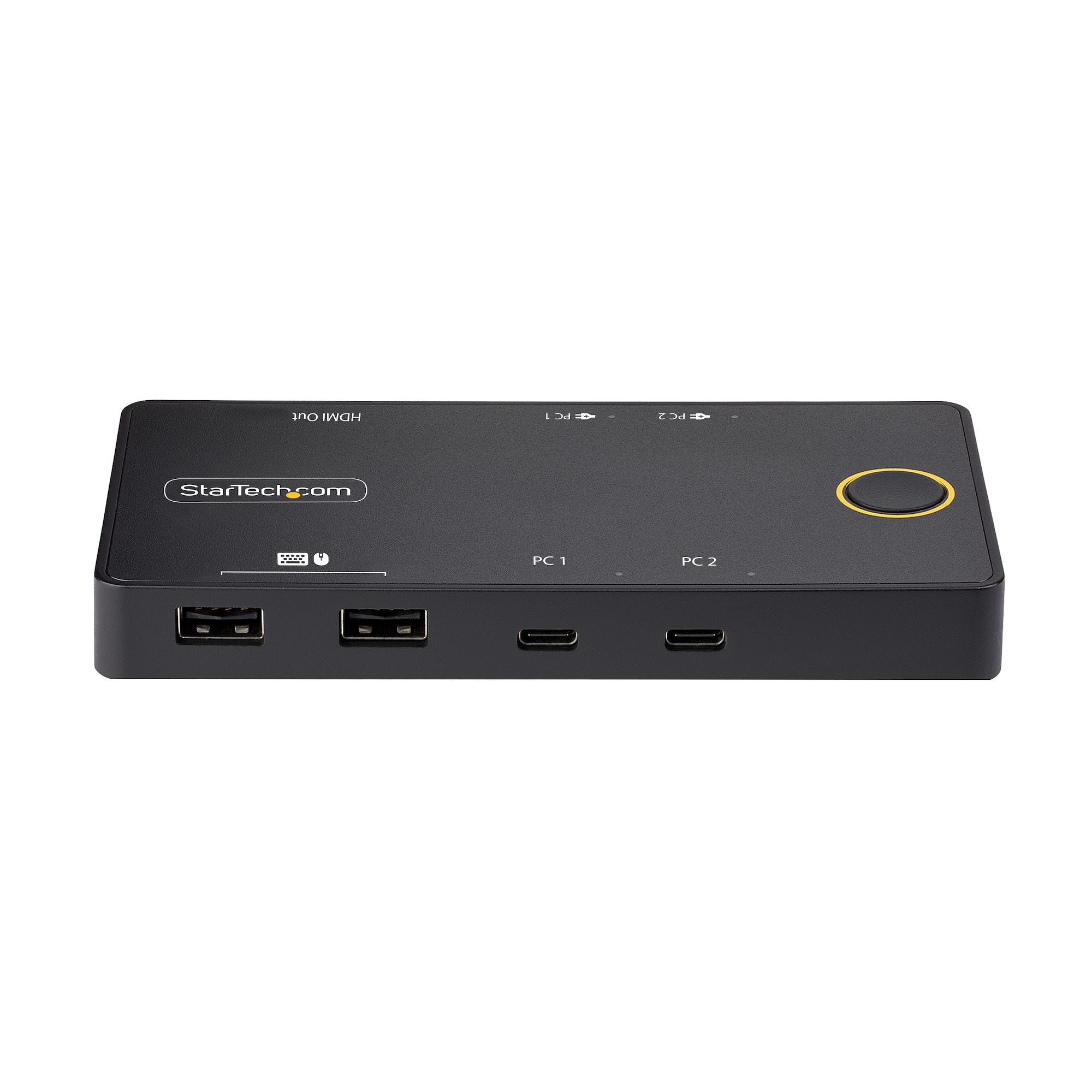 2-Port USB-C KVM Switch PD Pass-through