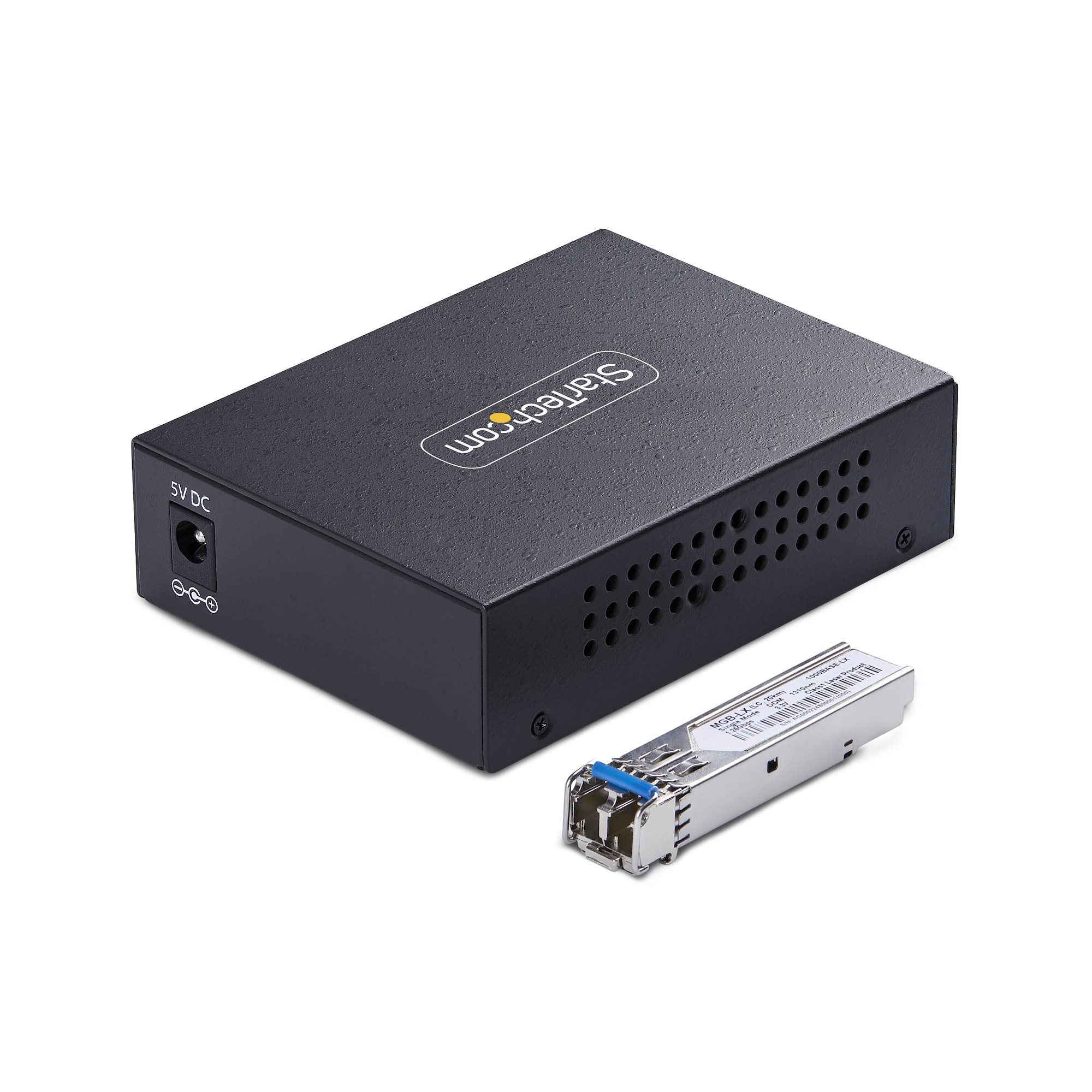 Gigabit SM LC Fiber Media Converter 20km