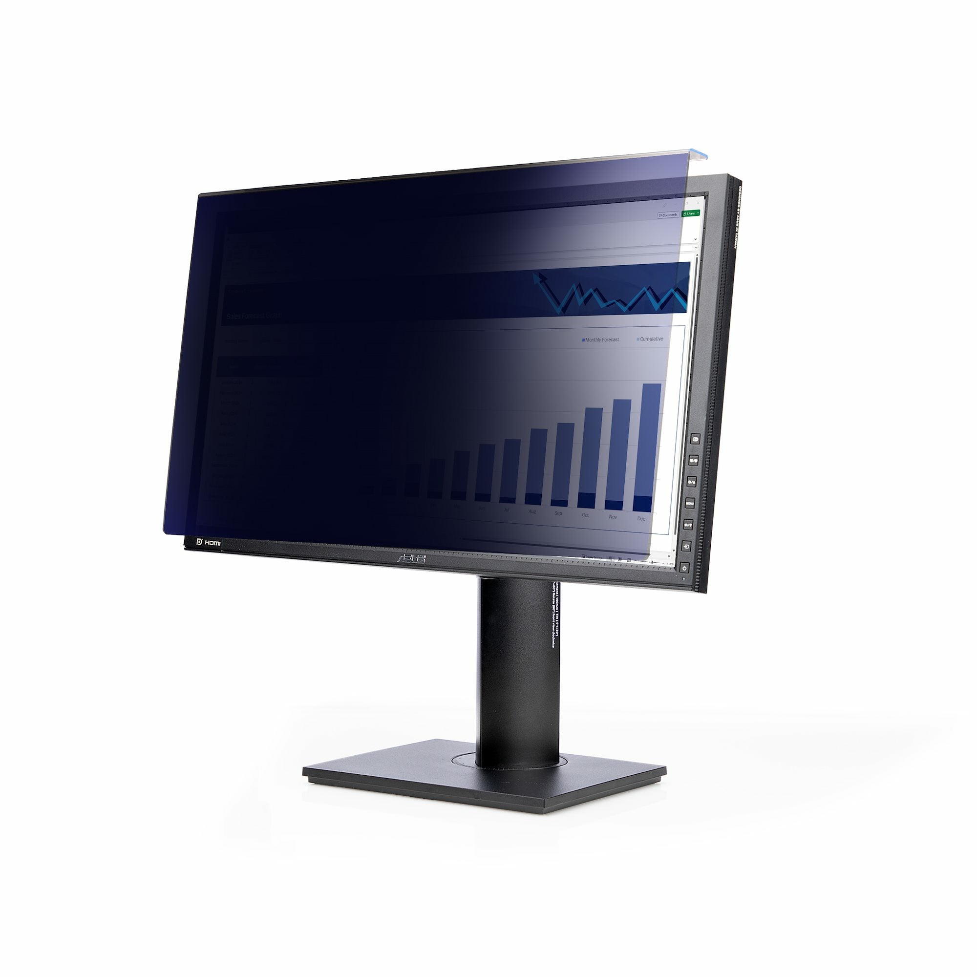 24" Monitor Privacy Screen Hanging
