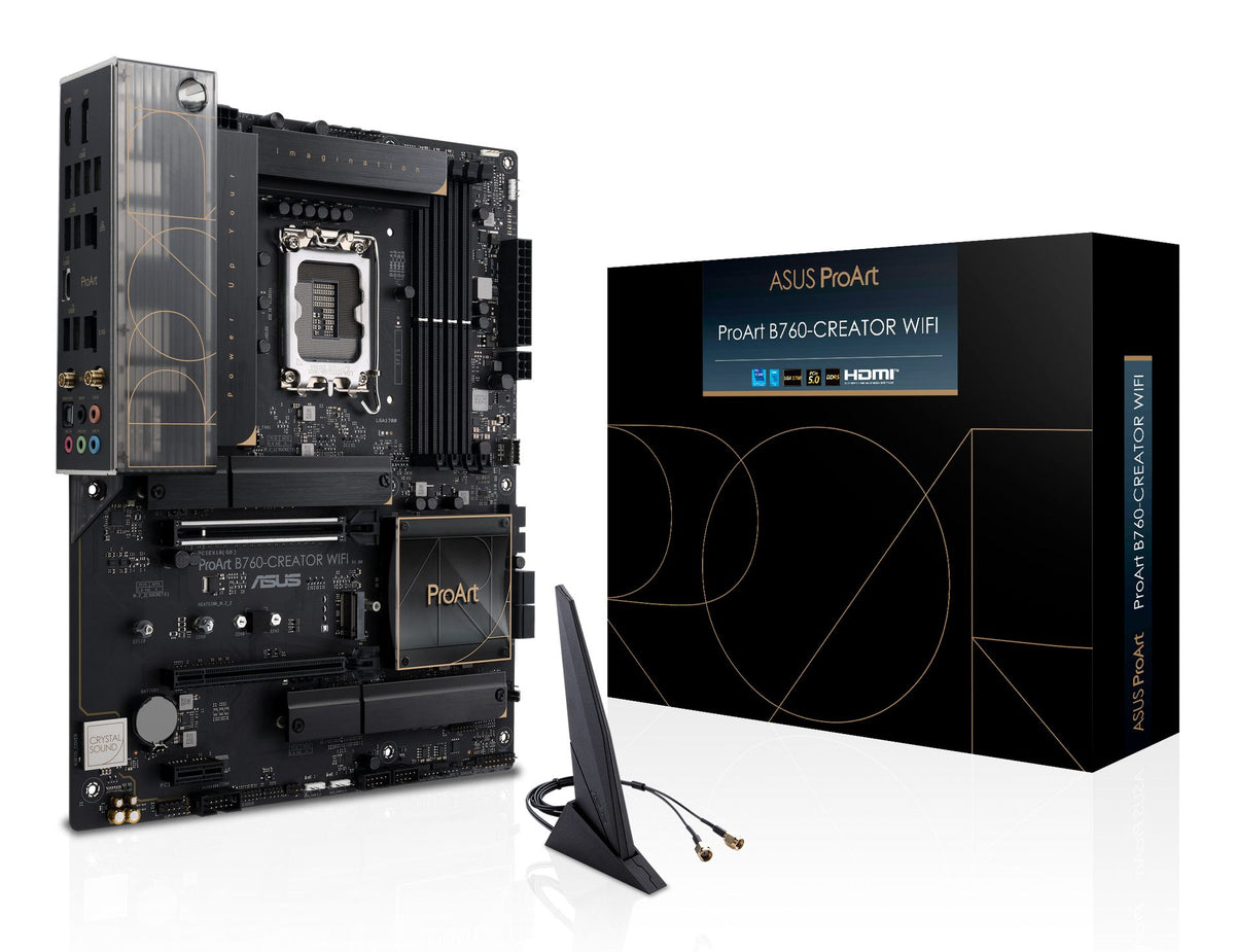 ASUS PROART B760-CREATOR WIFI LGA 1700 4xDDR5 ATX 4xSATA MB 1xHDMI 1xDP 3xM.2