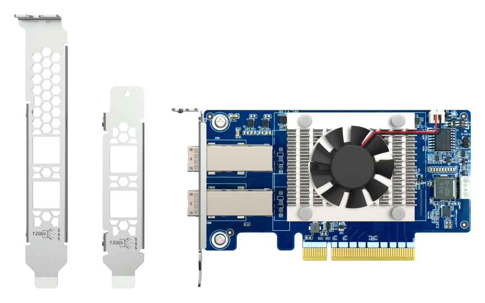 2-port miniSAS HD host bus Adpt Broadcom