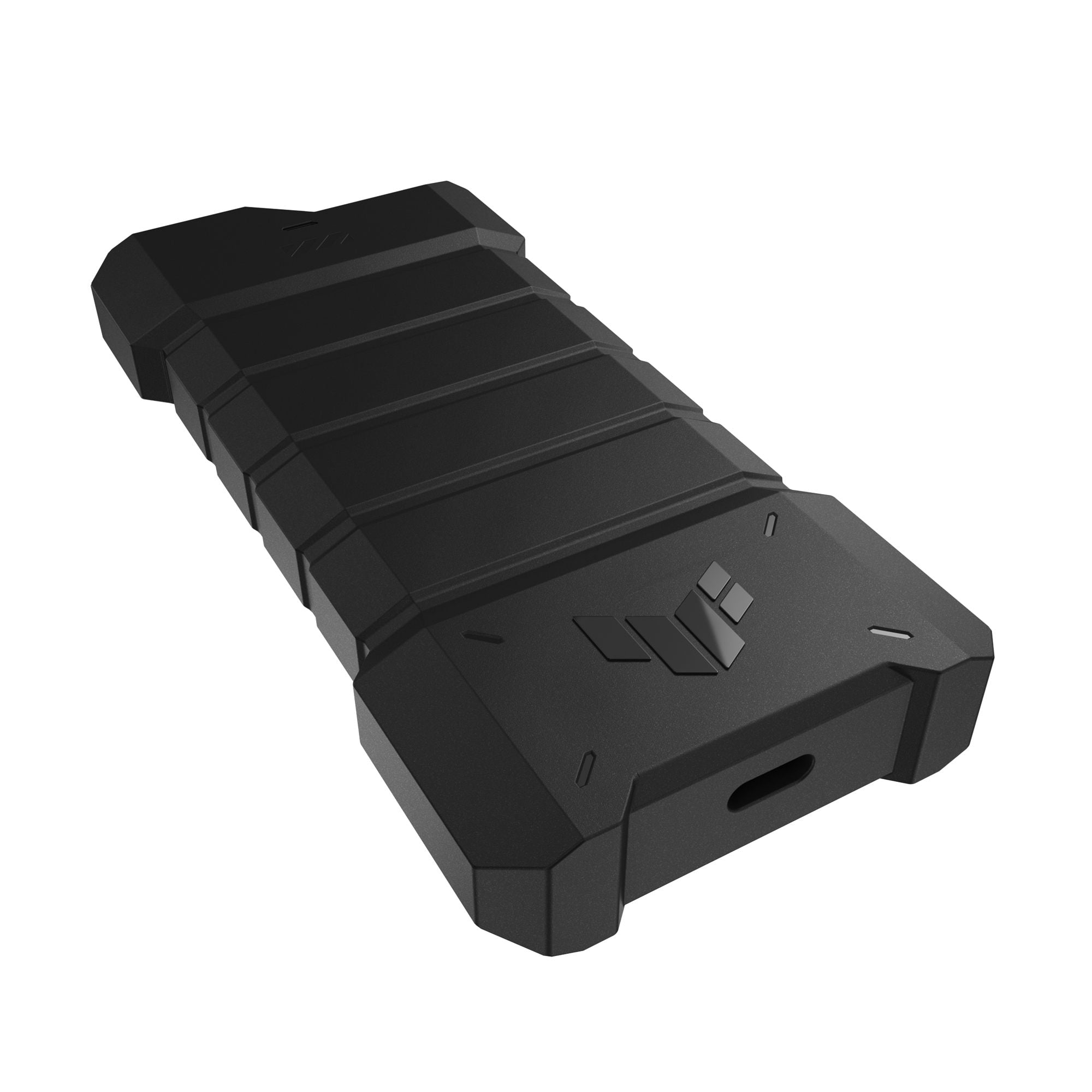 ASUS TUF Gaming A2-USB-C 3.2 Gen 2x2 SSD enclosure 20Gbps dual M.2 NVMe PCIe and SATA interfaces M.2 Q-Latch