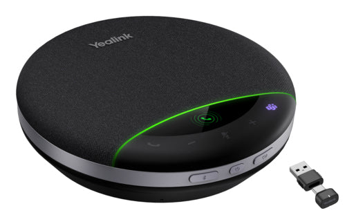 Yealink SP96 USB-C/A + Dongle haut-parleur Universel USB/Bluetooth Noir