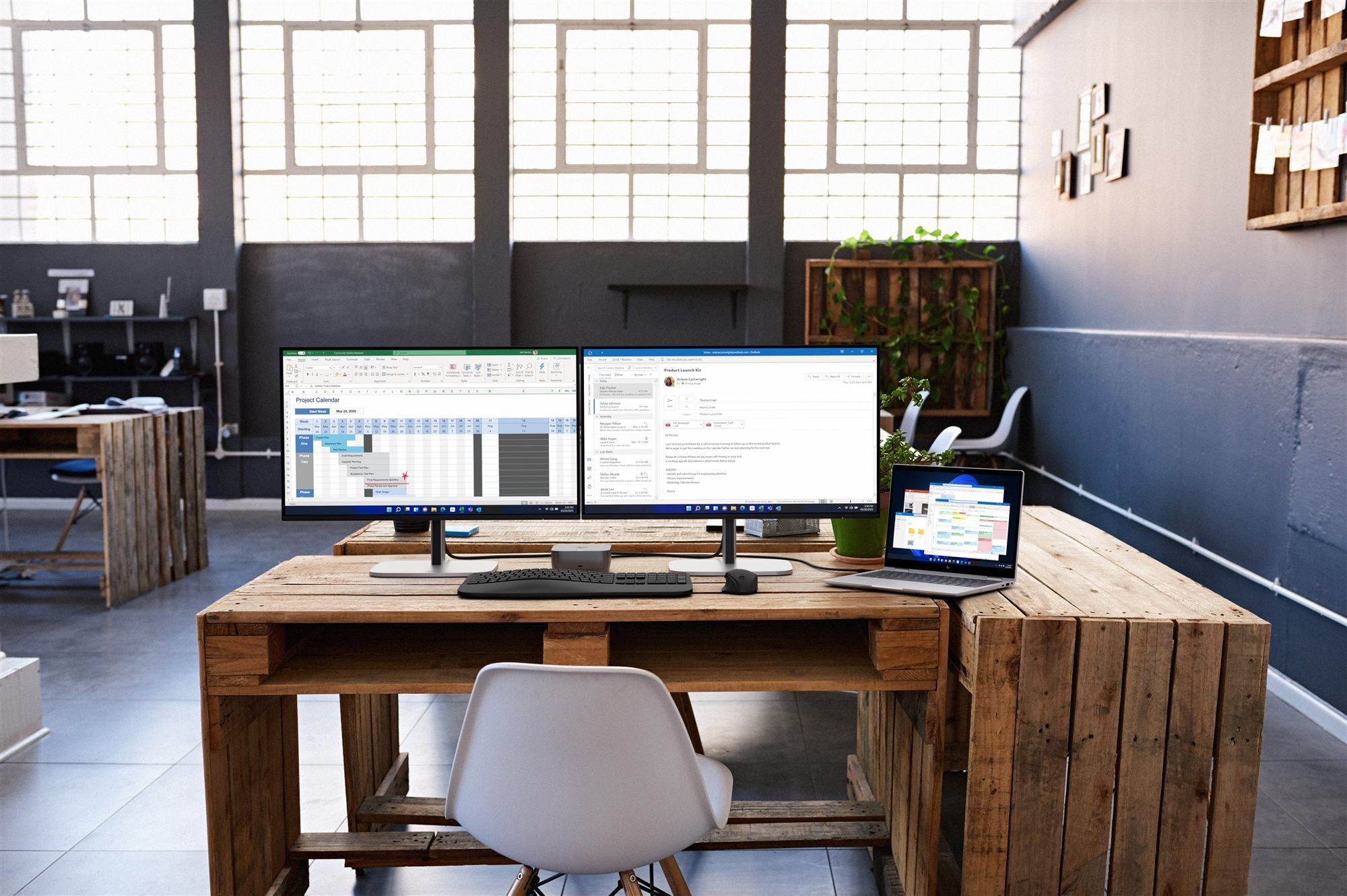 HP Series 5 Pro 527pf FHD 27p IPS no cables HDMI and DP