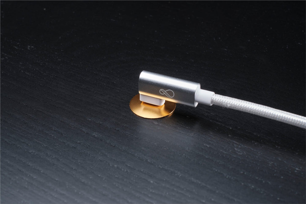 Ochno USB-C-to-C Cable Gen2 angled 0.7m white