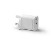 re-charge UK Wall Charger 2x USB-C 30W W
