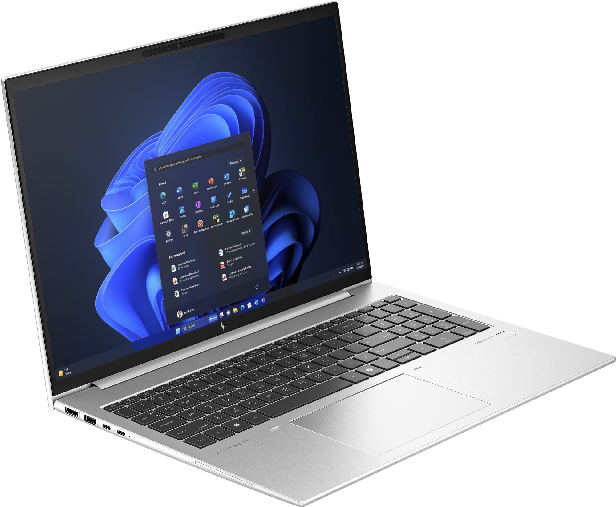 HP EliteBook 860 G11 Intel Core Ultra 5 125U 16p WUXGA AG LED UWVA 16Go DDR5 512Go SSD Webcam ax6G+BT 3C FPS W11P 3/3/0 SmartBuy