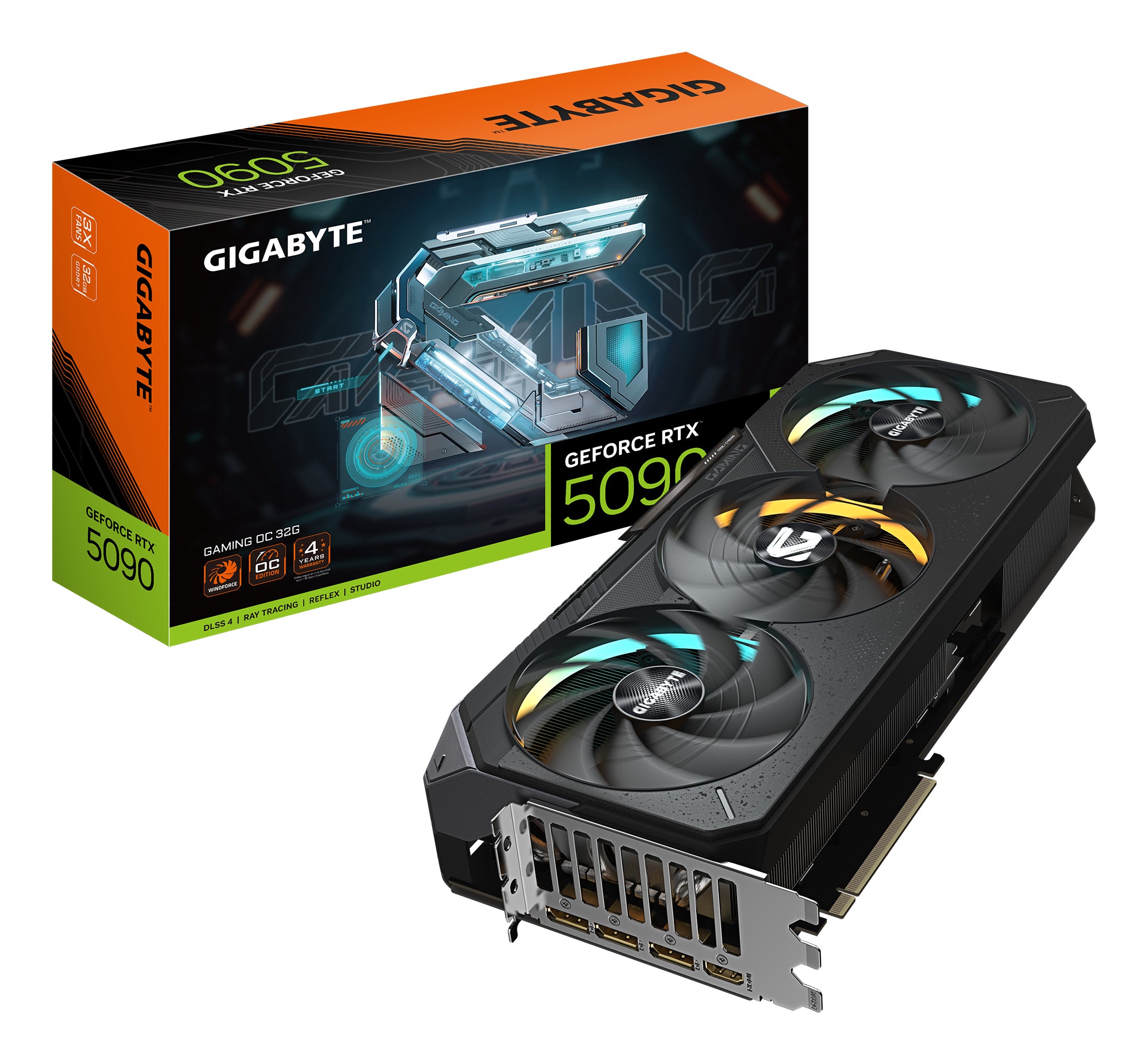 GIGABYTE GeForce RTX 5090 GAMING OC 32G NVIDIA 32 Go GDDR7
