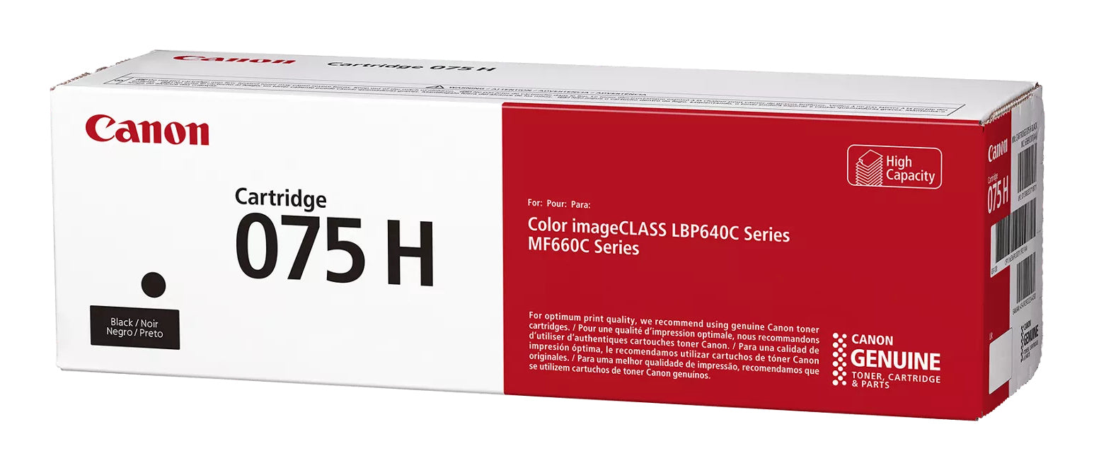 CANON Toner Cartridge 075 H BK