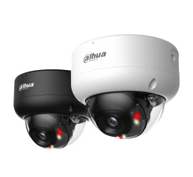 DAHUA- Caméra IP dôme 8MP focale fixe 2,8mm IR 30m - DH-IPC-