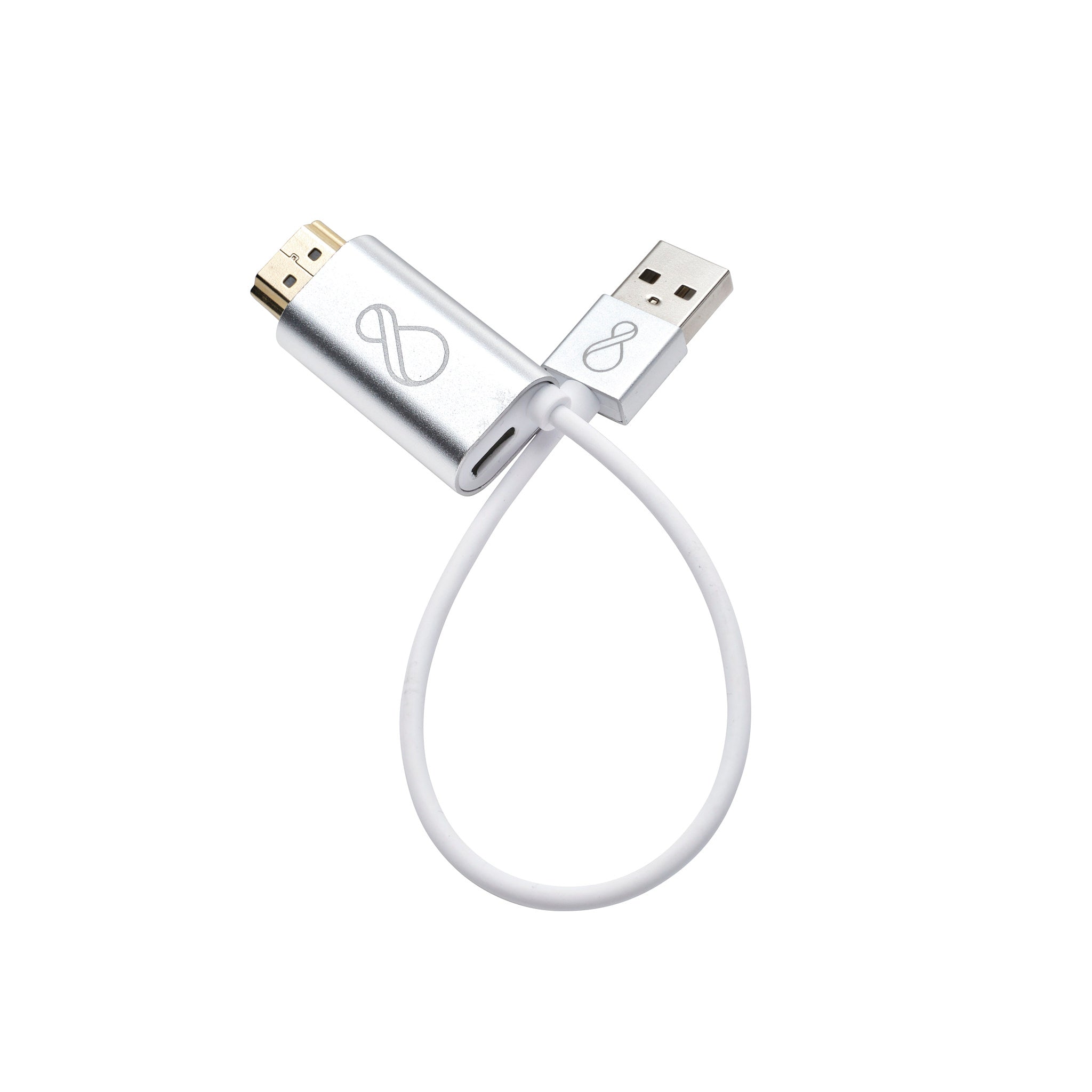 Ochno Adapter from HDMI to USB-C with USB-A