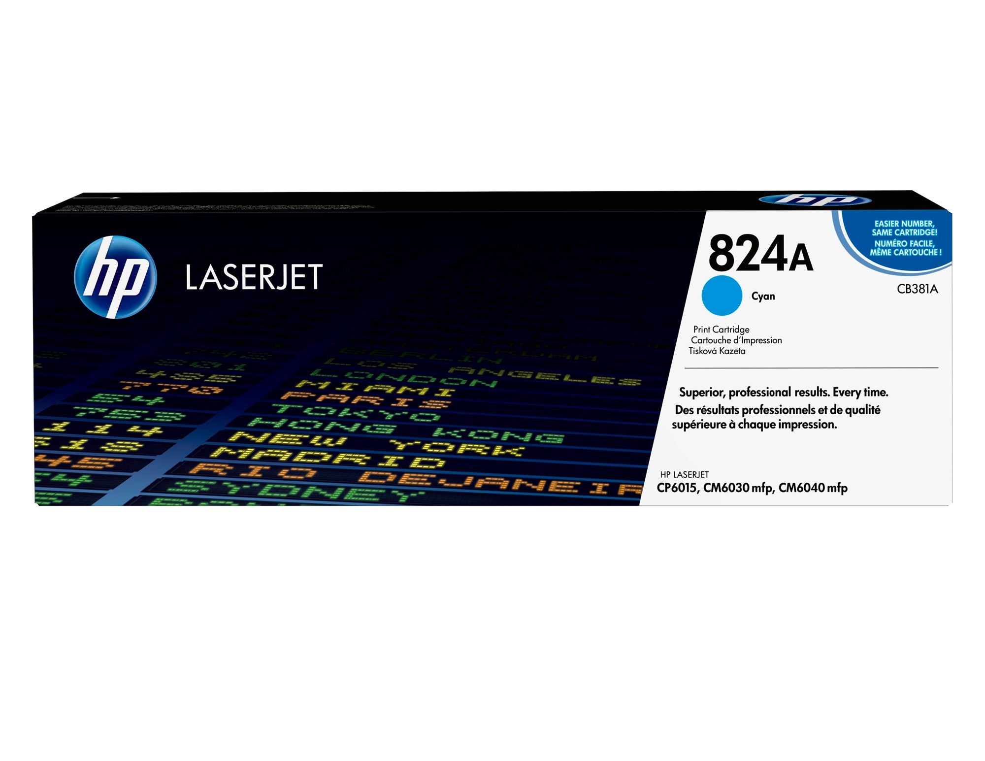 HP 824A original Colour LaserJet drum CB385A cyan standard capacity 35.000 pages 1-pack