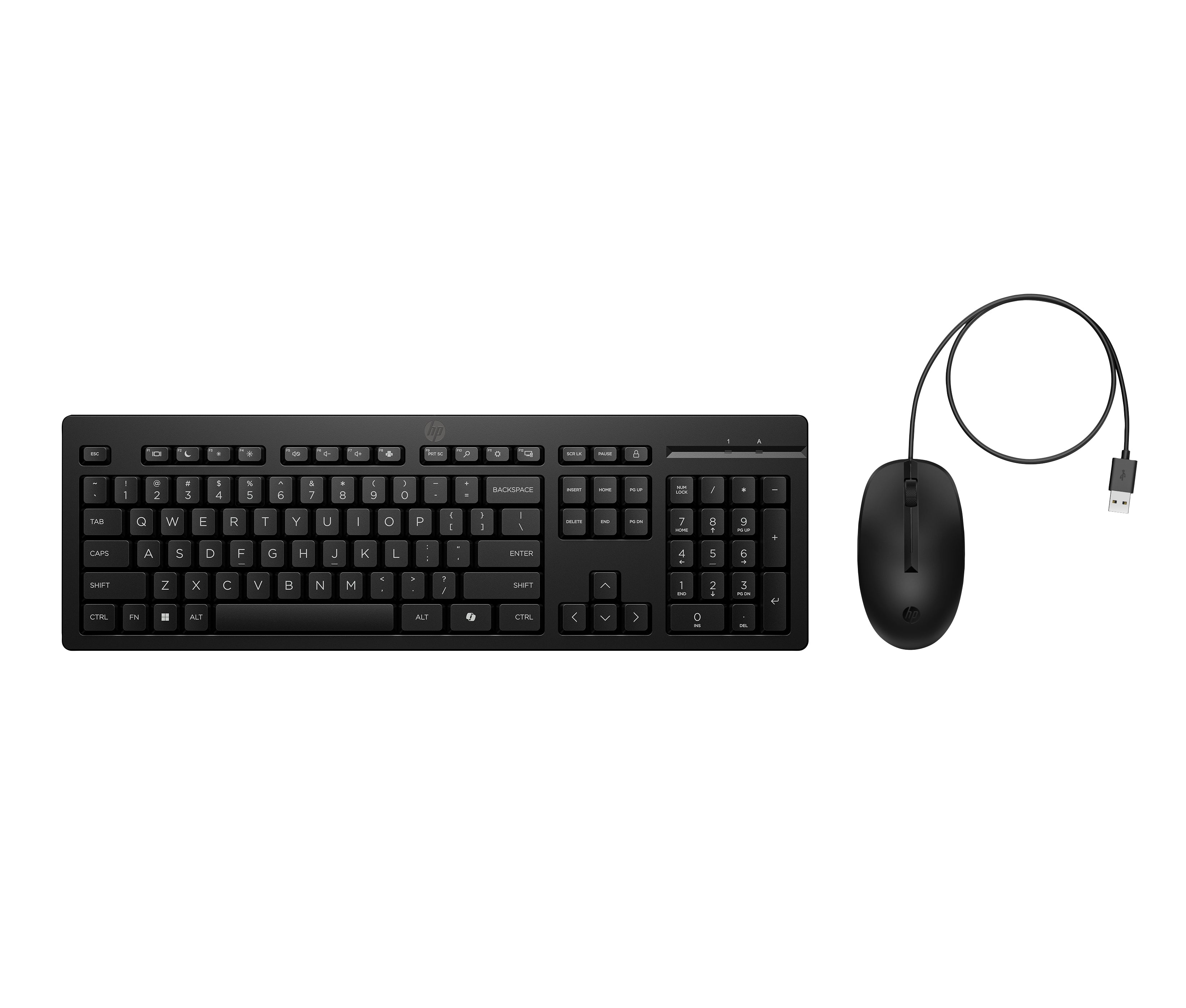 HP 225 Wired Mouse and Keyboard Combo G2 (FR)
