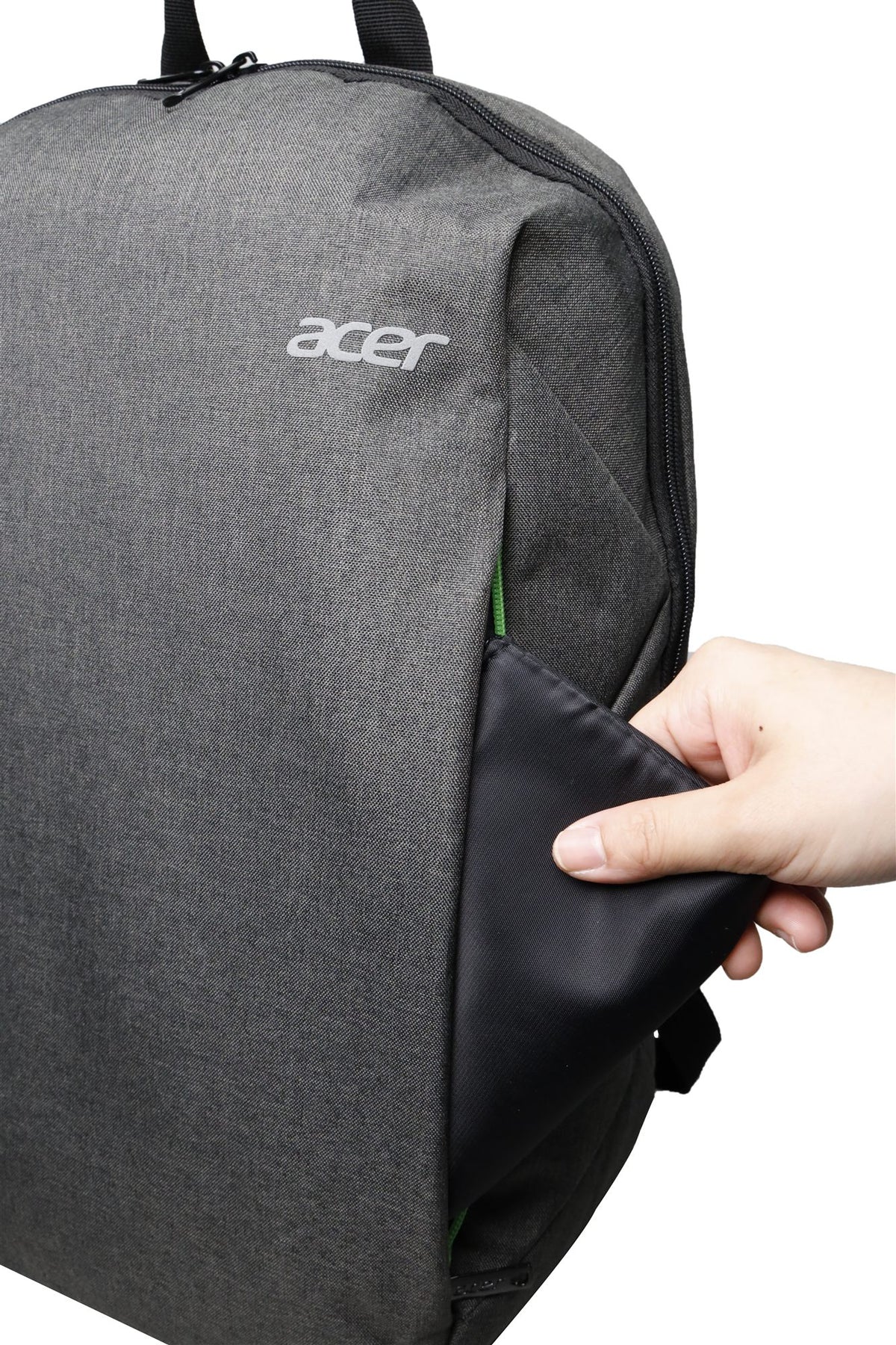 Acer urban backpack grey & green 15.6"